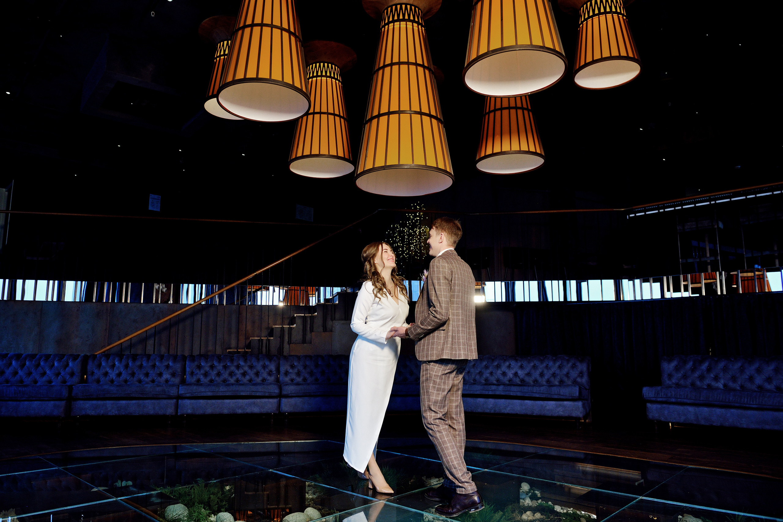 свадебная фотосессия ресторан Birds