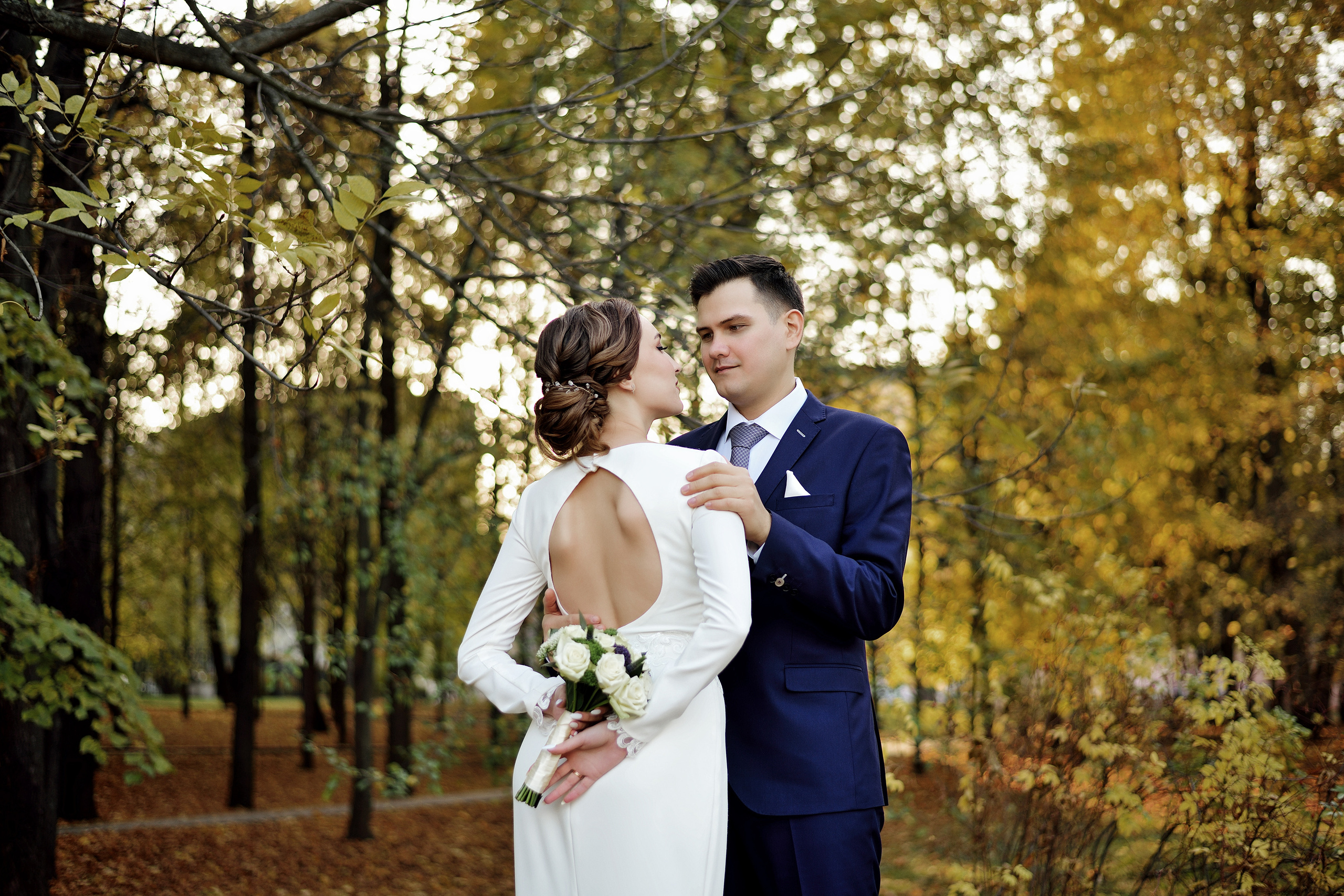 свадебная фотосессия екатерининский парк