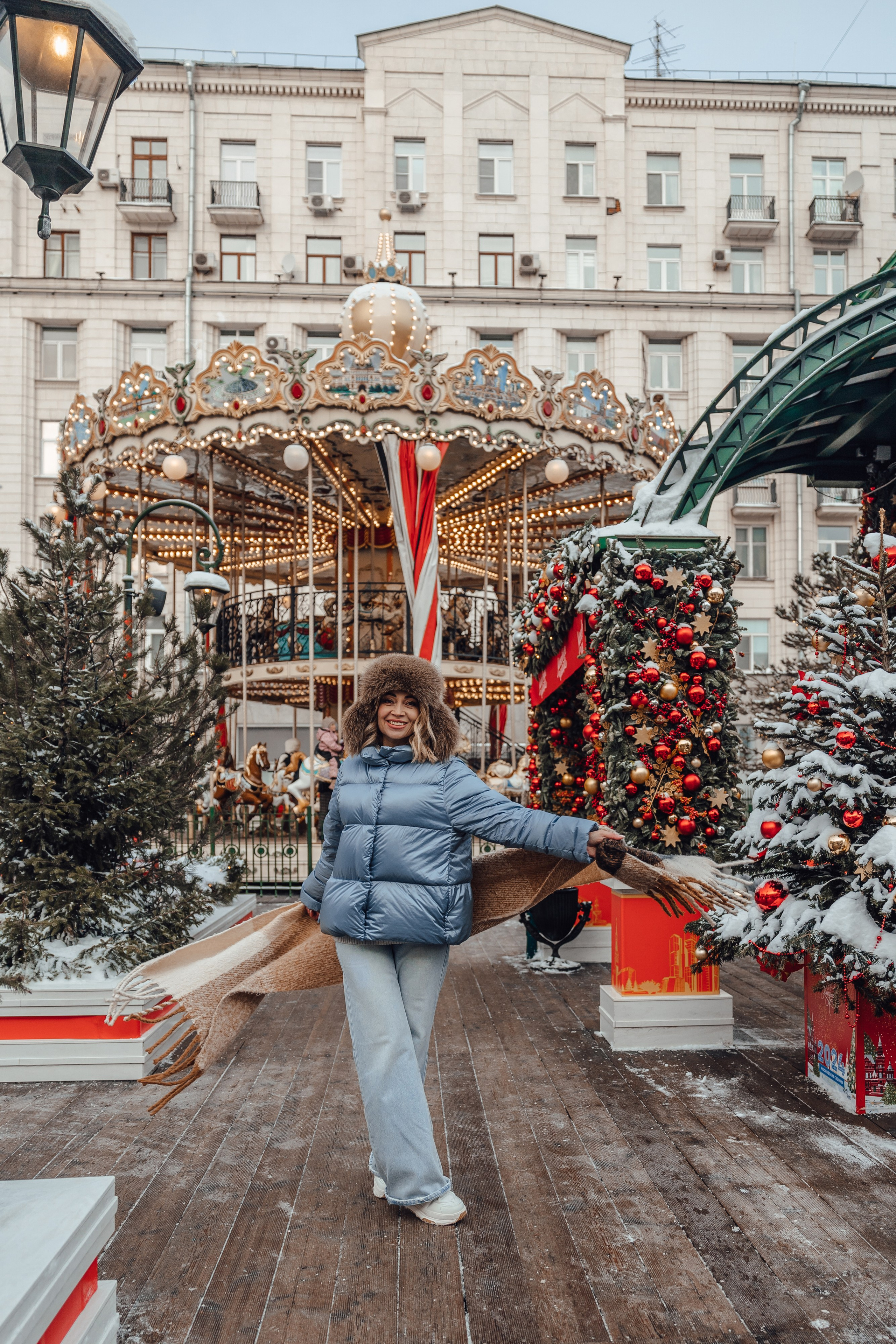 Новогодняя фотосессия на&nbsp;Ярмарке Новогодние сезоны на&nbsp;Тверской площади