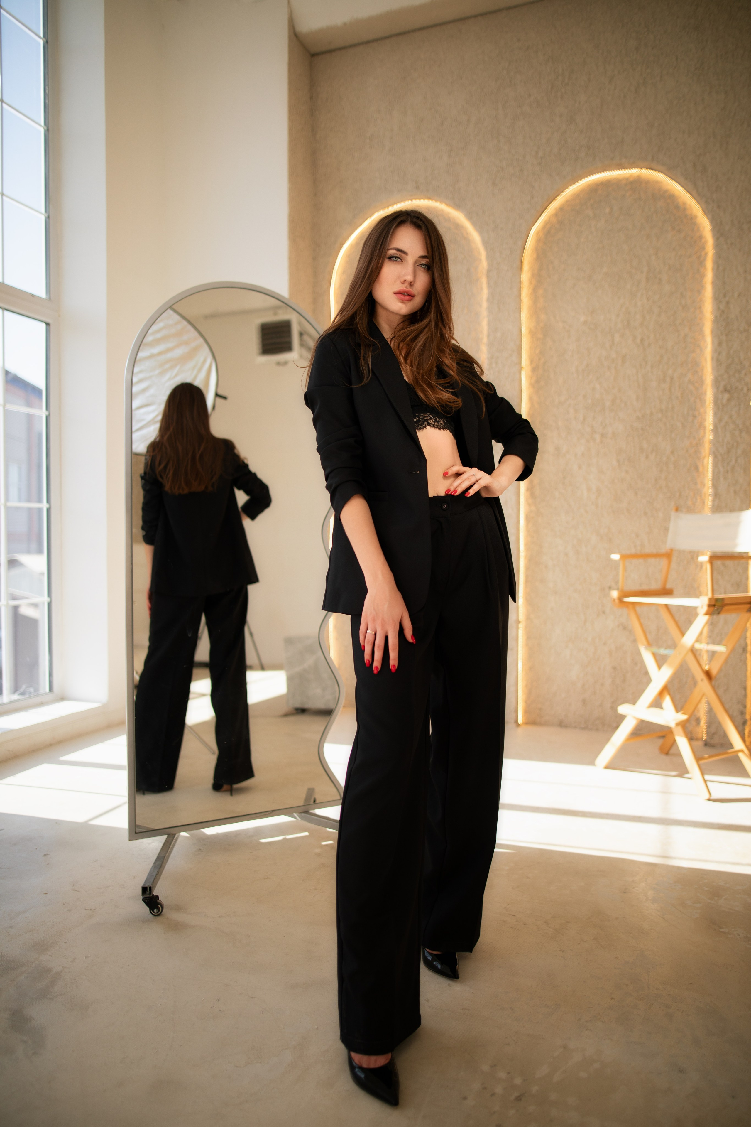 Съемка с Анастасией в интерьерной студии в формате для «себя»