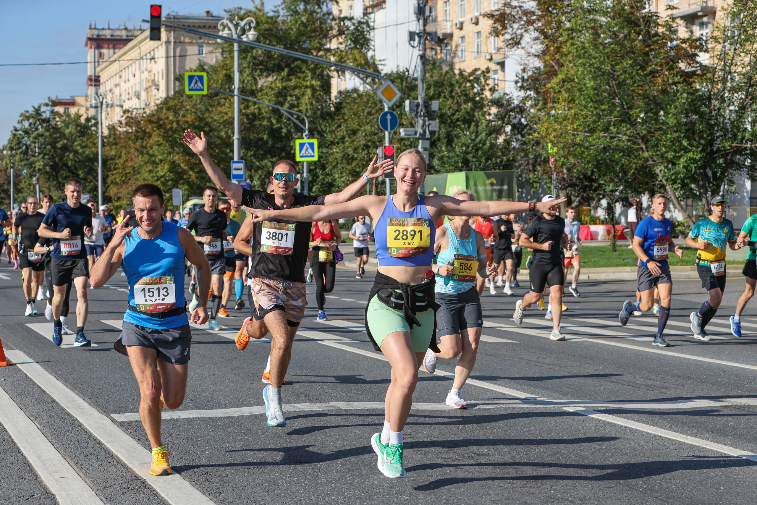 Полумарафон Лужники, 24.08.25. Фотограф Сергей Ловкий
