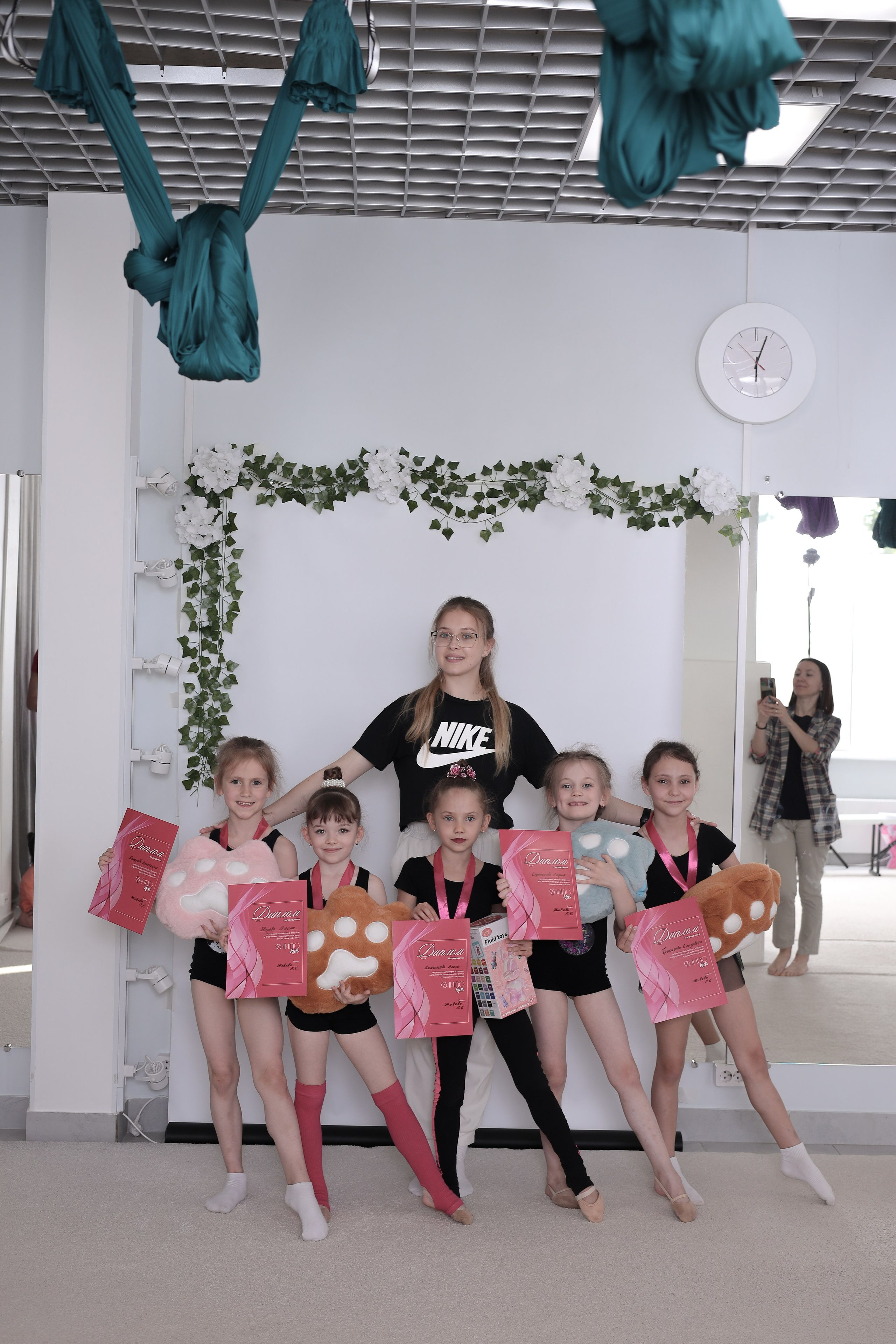 Открытый урок гимнастика. Фотограф Надршина Лилия