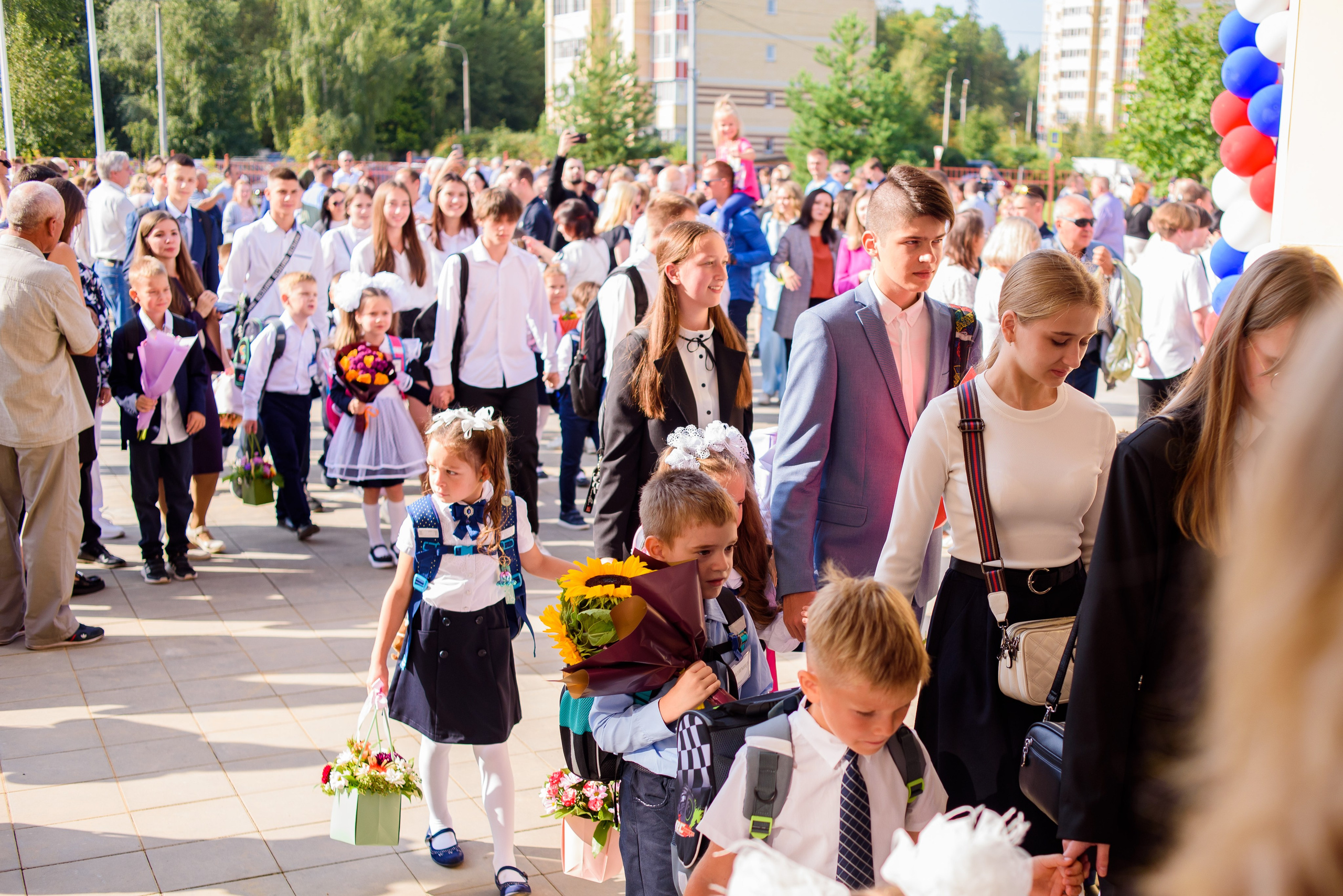 1-е сентября 2023. Фотограф Юлия Попова
