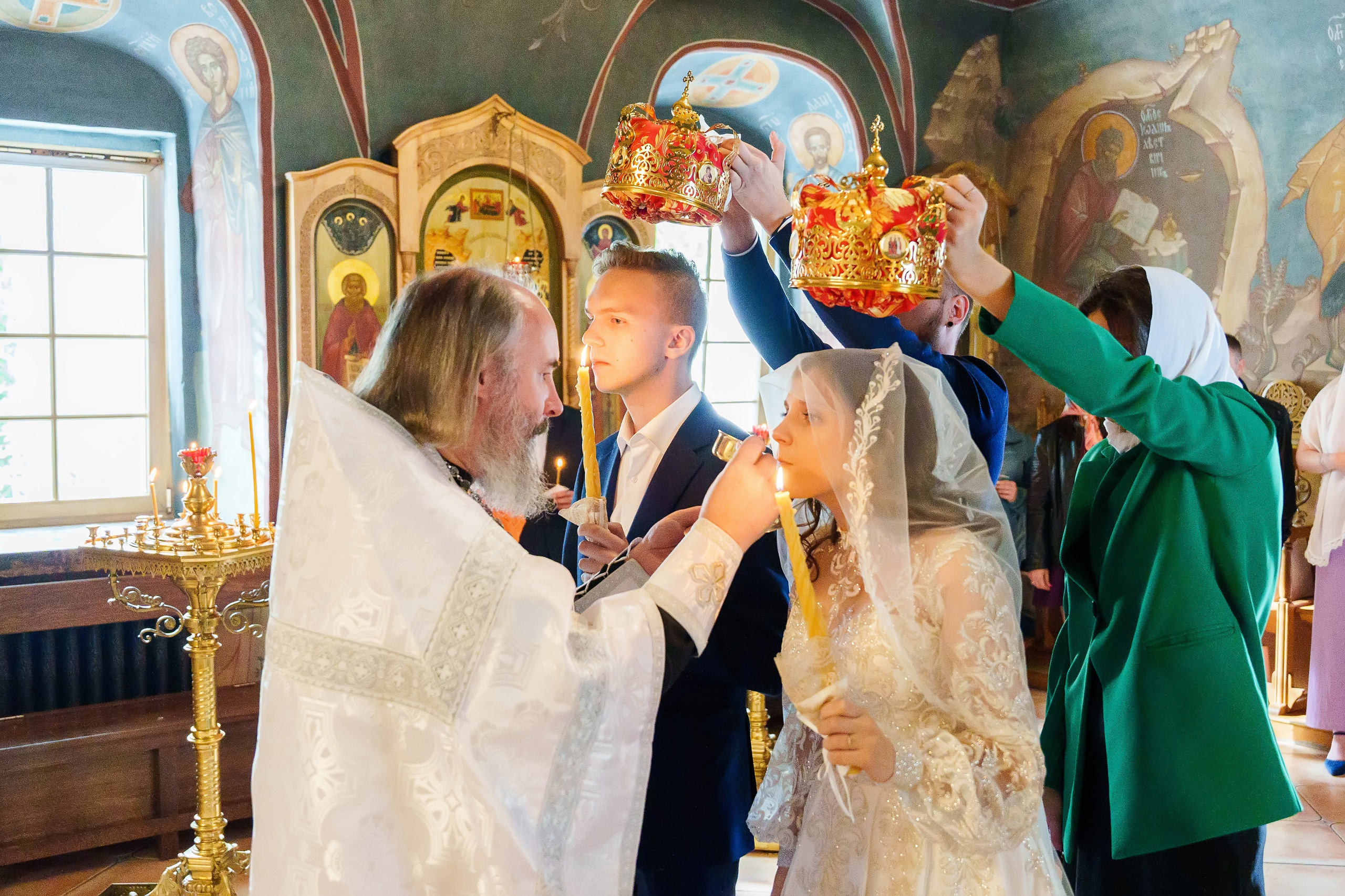 Венчание. Фотограф Юлия Попова