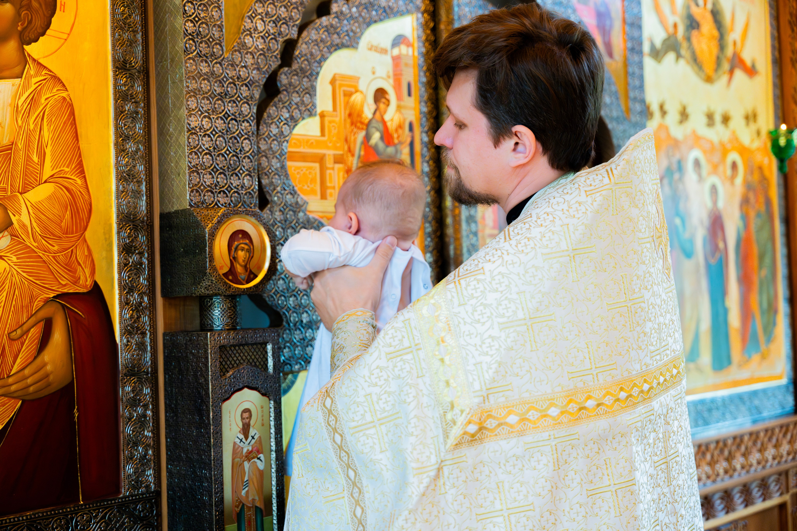 Крещение Ильи. Фотограф Юлия Попова