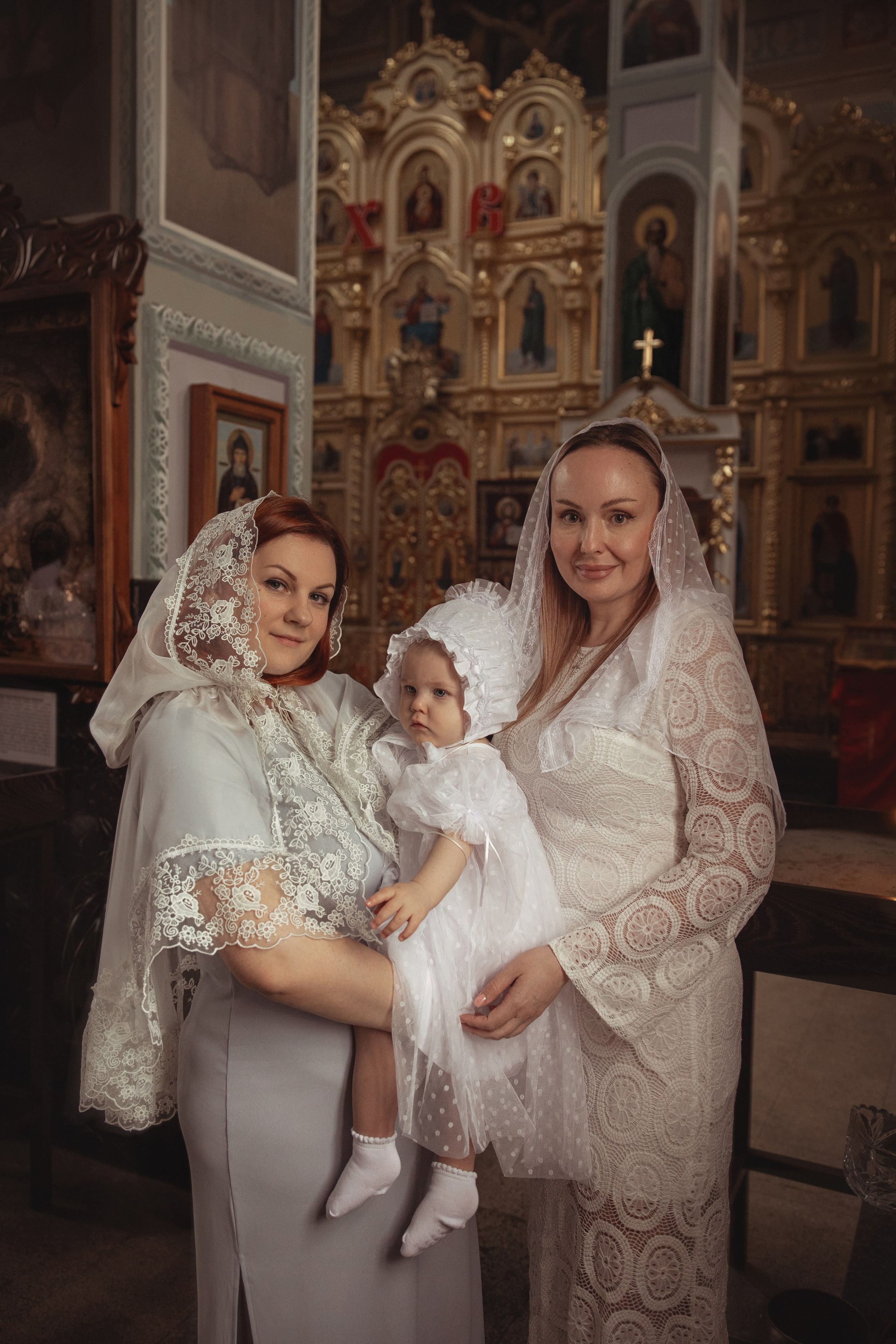 Таинство Крещения Полины. Храм А.Первозванного ст. Новотитаровская. Фотограф на Крещение и Венчание Краснодарский край — Гранкина Юлия