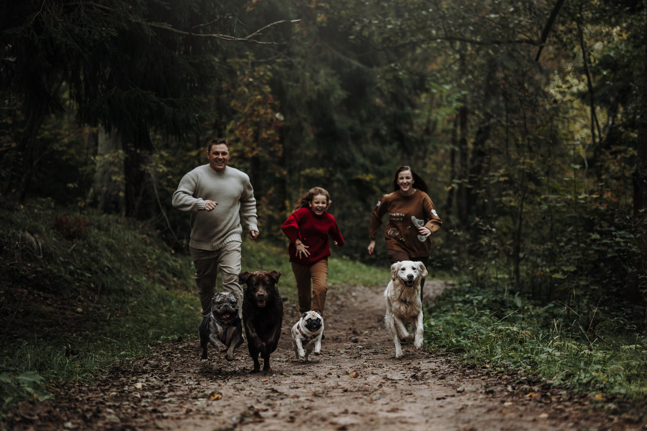 Девочки и их семья. Фотограф — Анималист | Санкт-Петербург