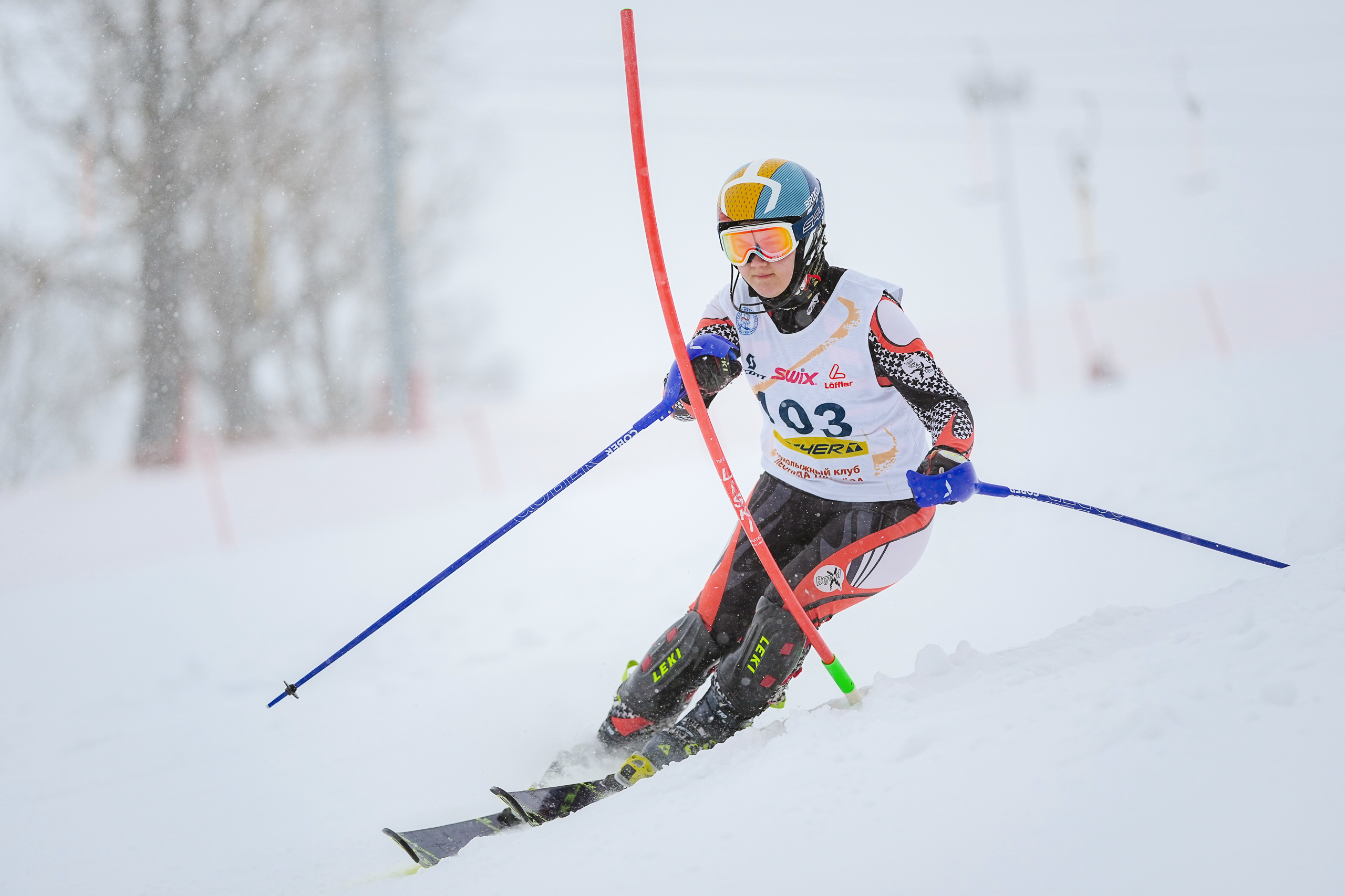 Соревнования МО «На приз Губернатора» SL и GS U14, U16. Фотограф Студитский Евгений