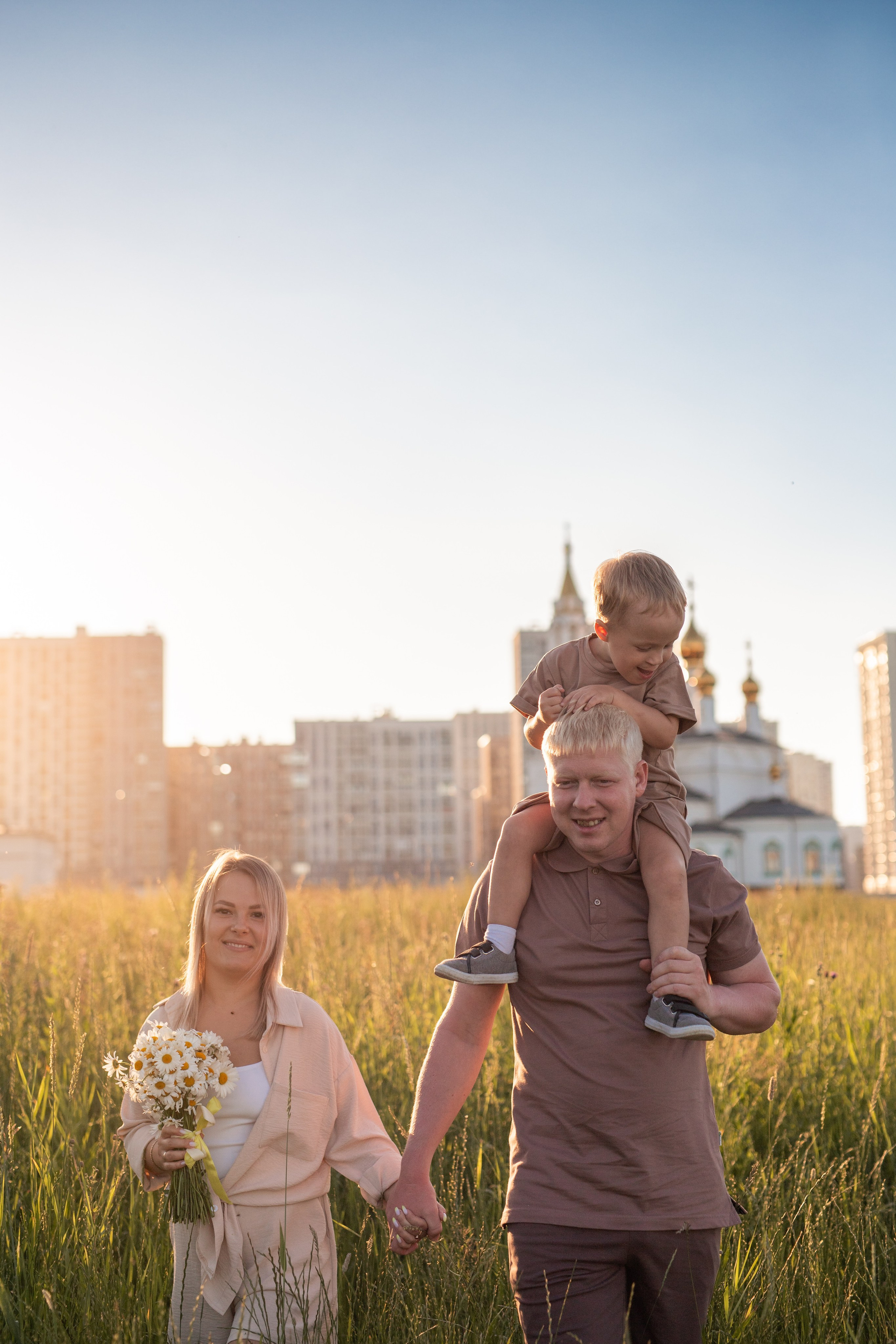 Семья Глуховых. Фотограф Анастасия Петрова