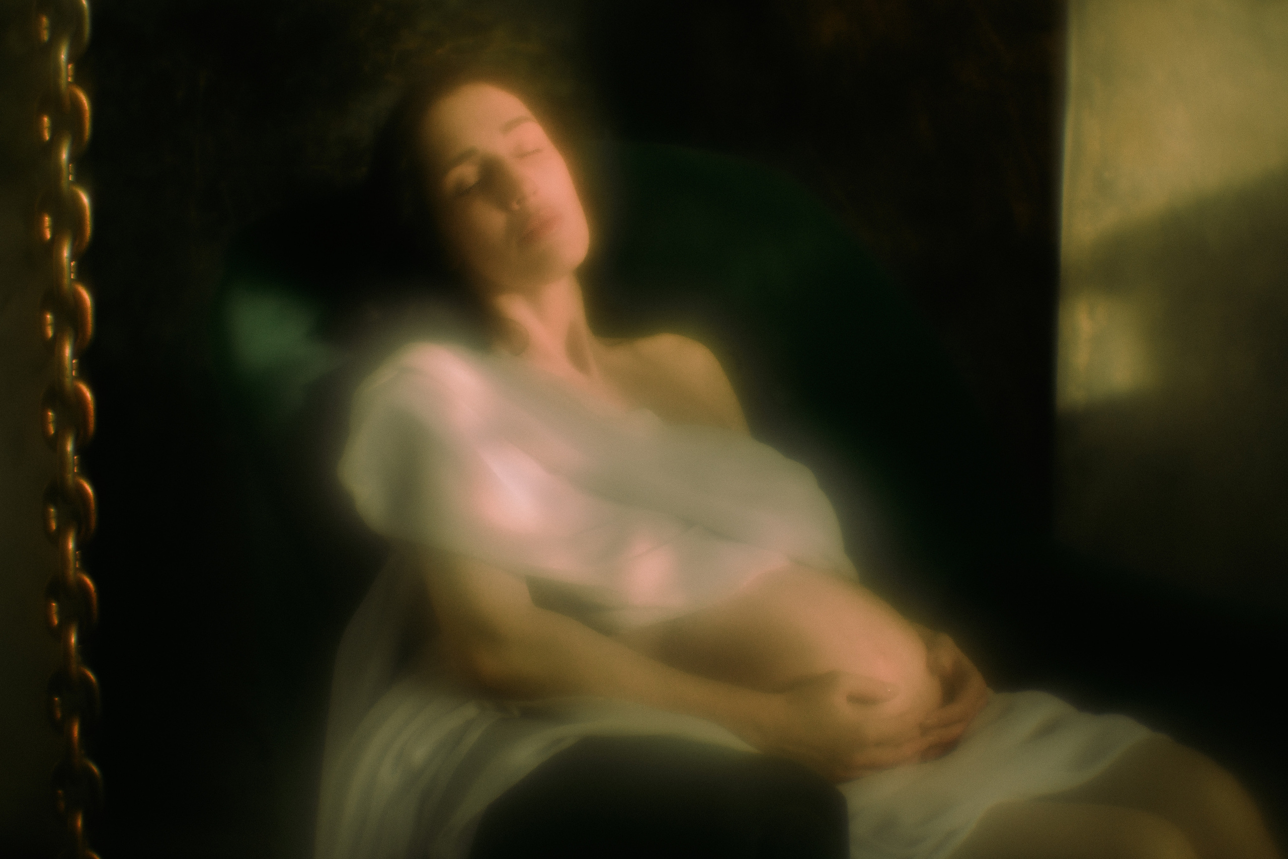 Солнечная съемка ожидания для Ольги. Женский семейный фотограф Тула Москва Захарова Анна