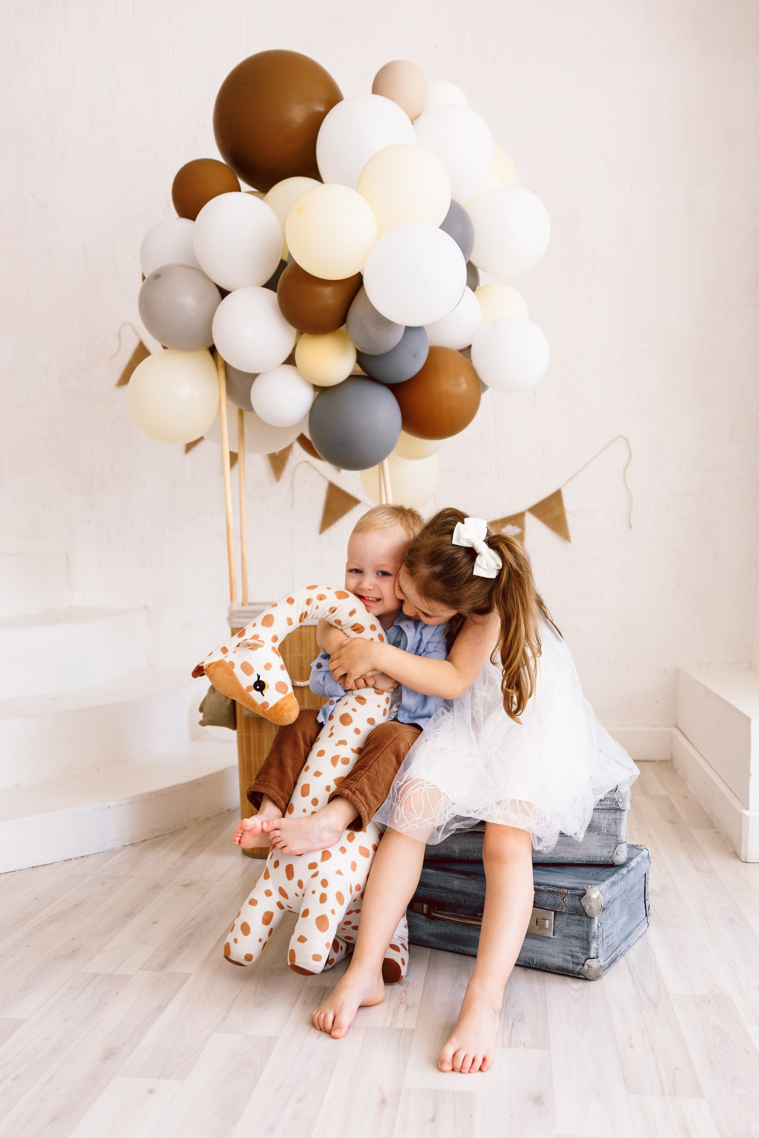 Фотодень «на воздушном шаре» № 1. Фотограф новорожденных Тверь Диана Муляева