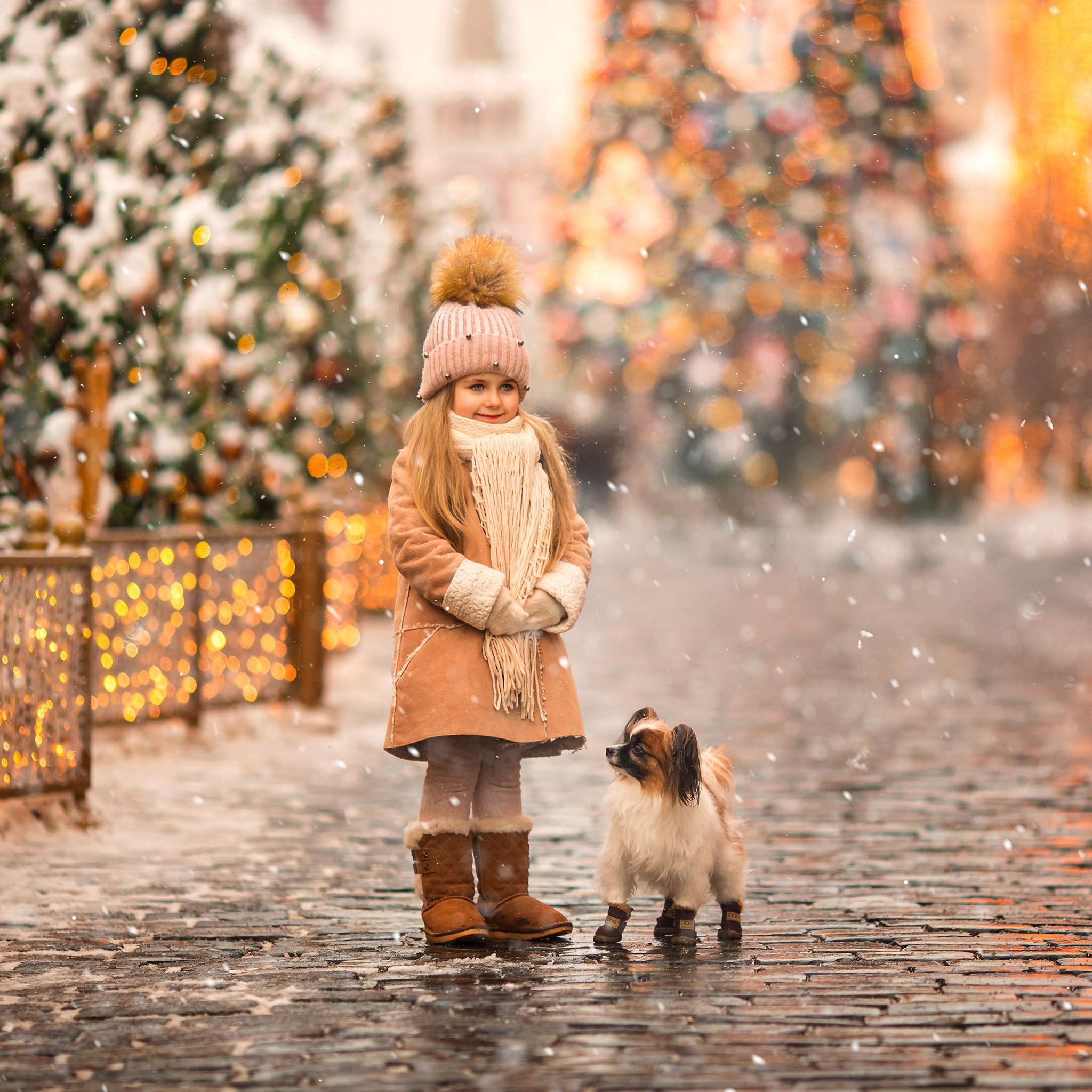 Новогодние фотосессии. Детский и семейный фотограф Елена Михайлова в Москве
