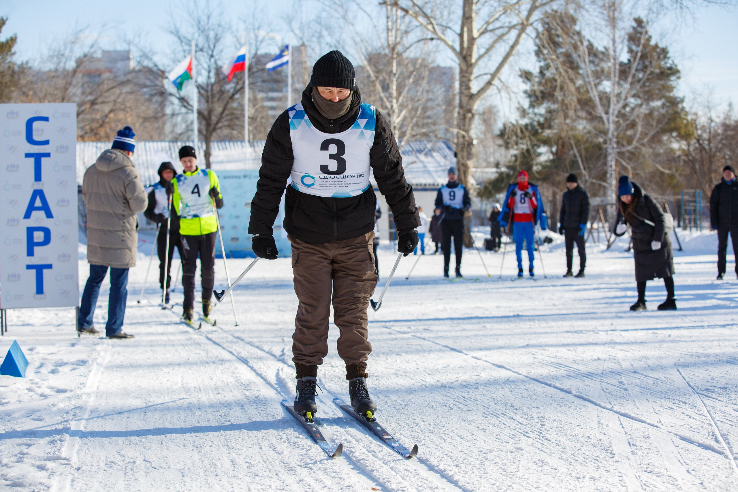 20.02.2025 г. Лыжные гонки участников СВО. Мой фотомир