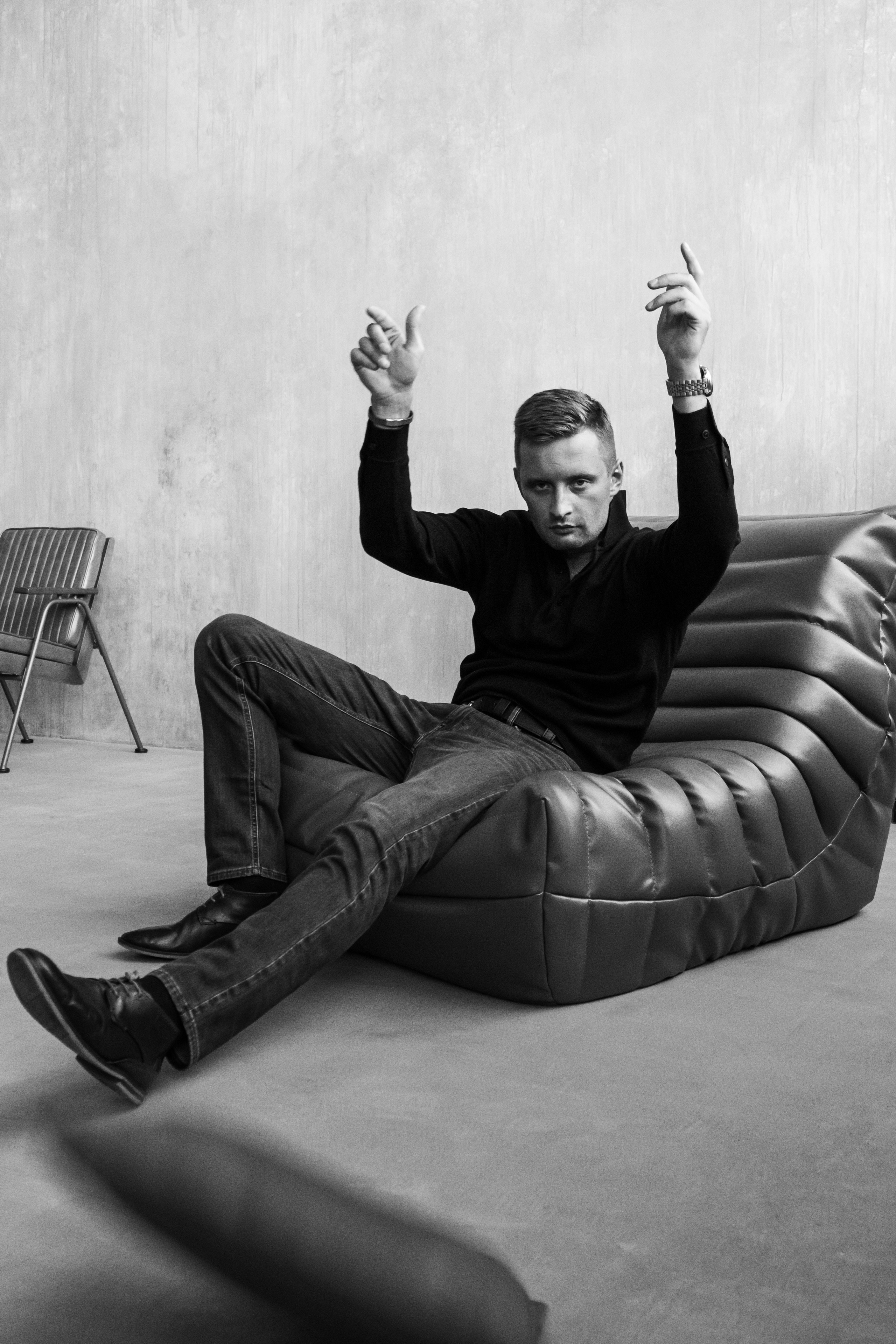 Мужской портрет_ЧБ. Портретный фотограф Ярославль I Натали Чуб