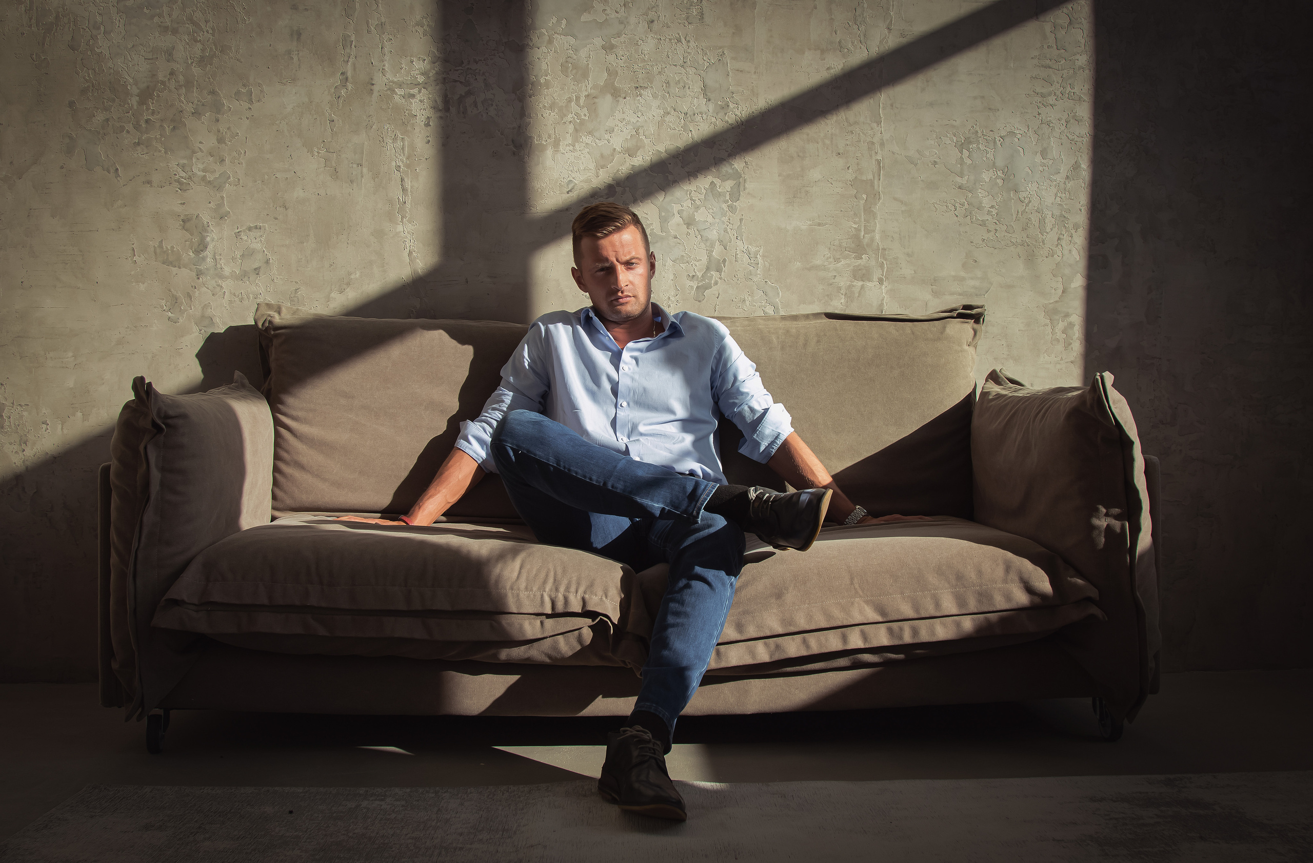 Мужской портрет_ЦВЕТ. Портретный фотограф Ярославль I Натали Чуб