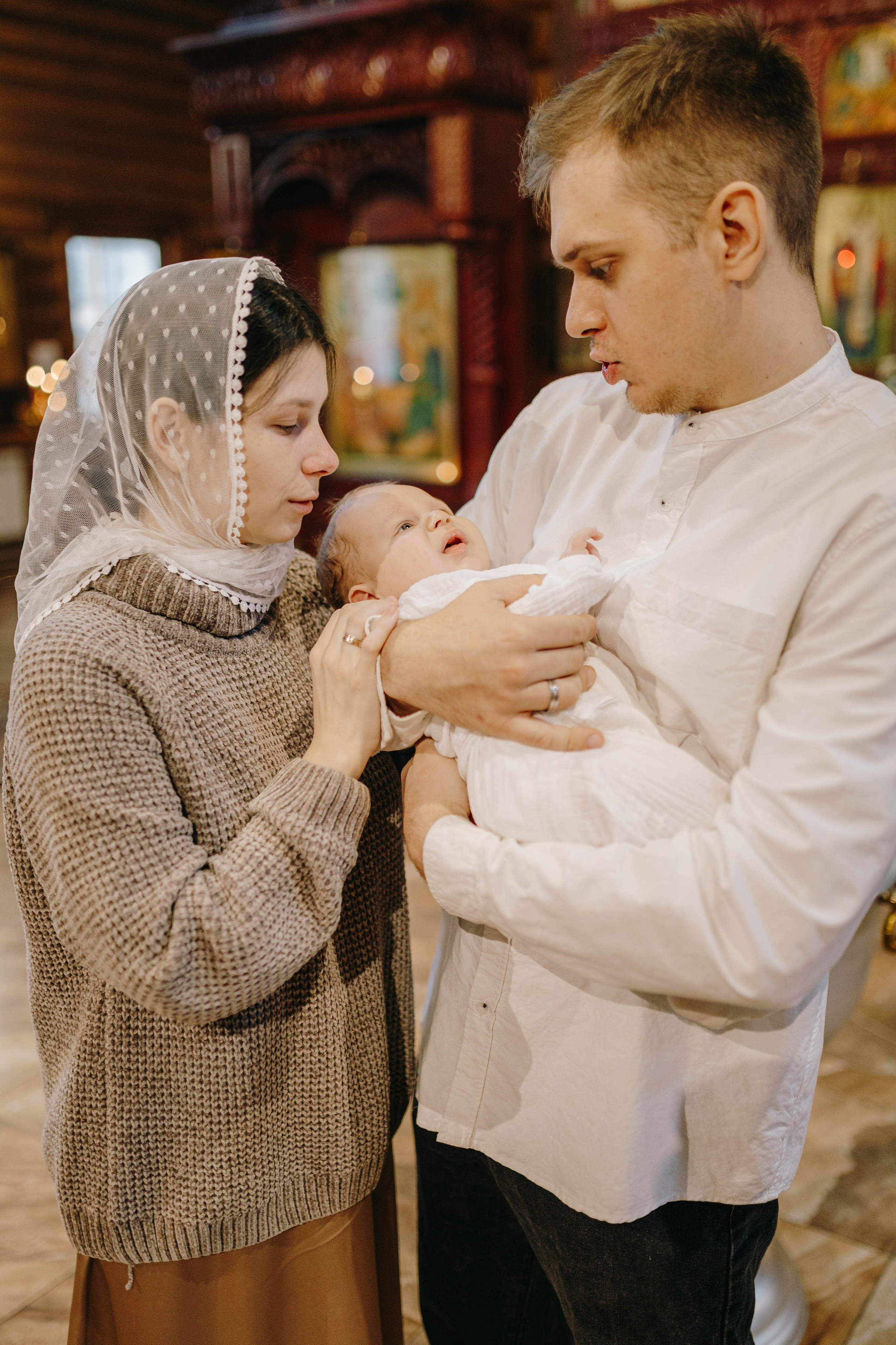 Крещение. Фотограф Александра Кузнецова