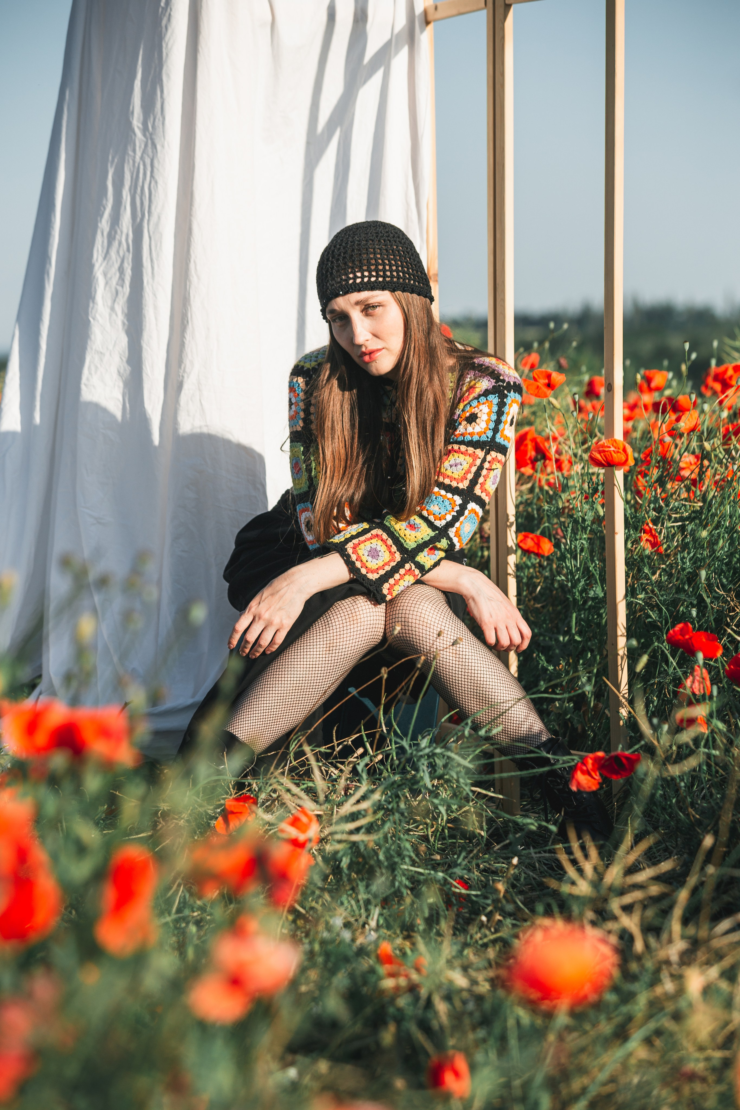 Фотосессия в маковом поле Анапа. Фотограф в Анапе Олег Зекерьяев