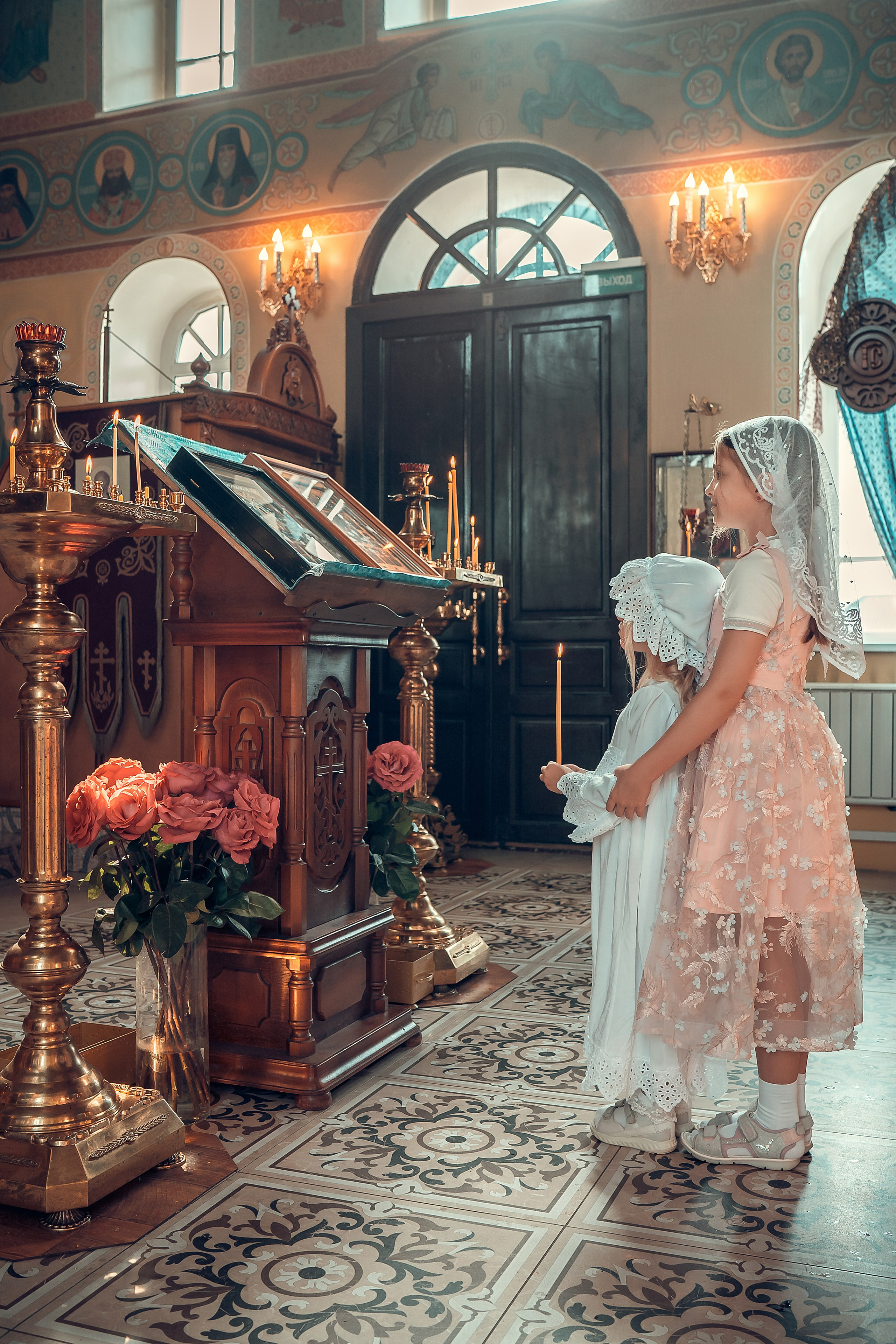 Крещение Даны. Фотограф на Крещение и Венчание в Красноярске Рамазанова Юлия