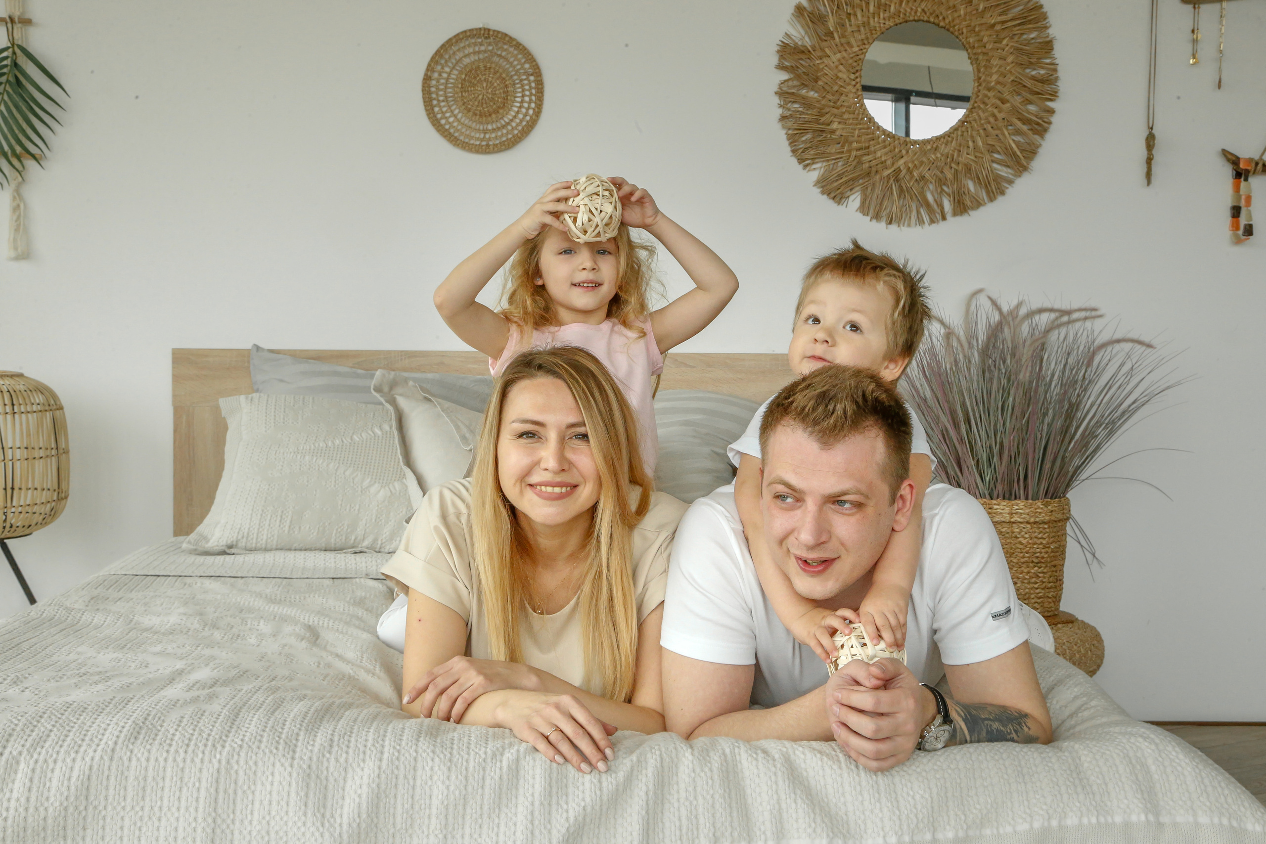 Семейная фотосессия (Лев, Полина, Татьяна и Роман). Детский и семейный фотограф в Москве Мария Самохина