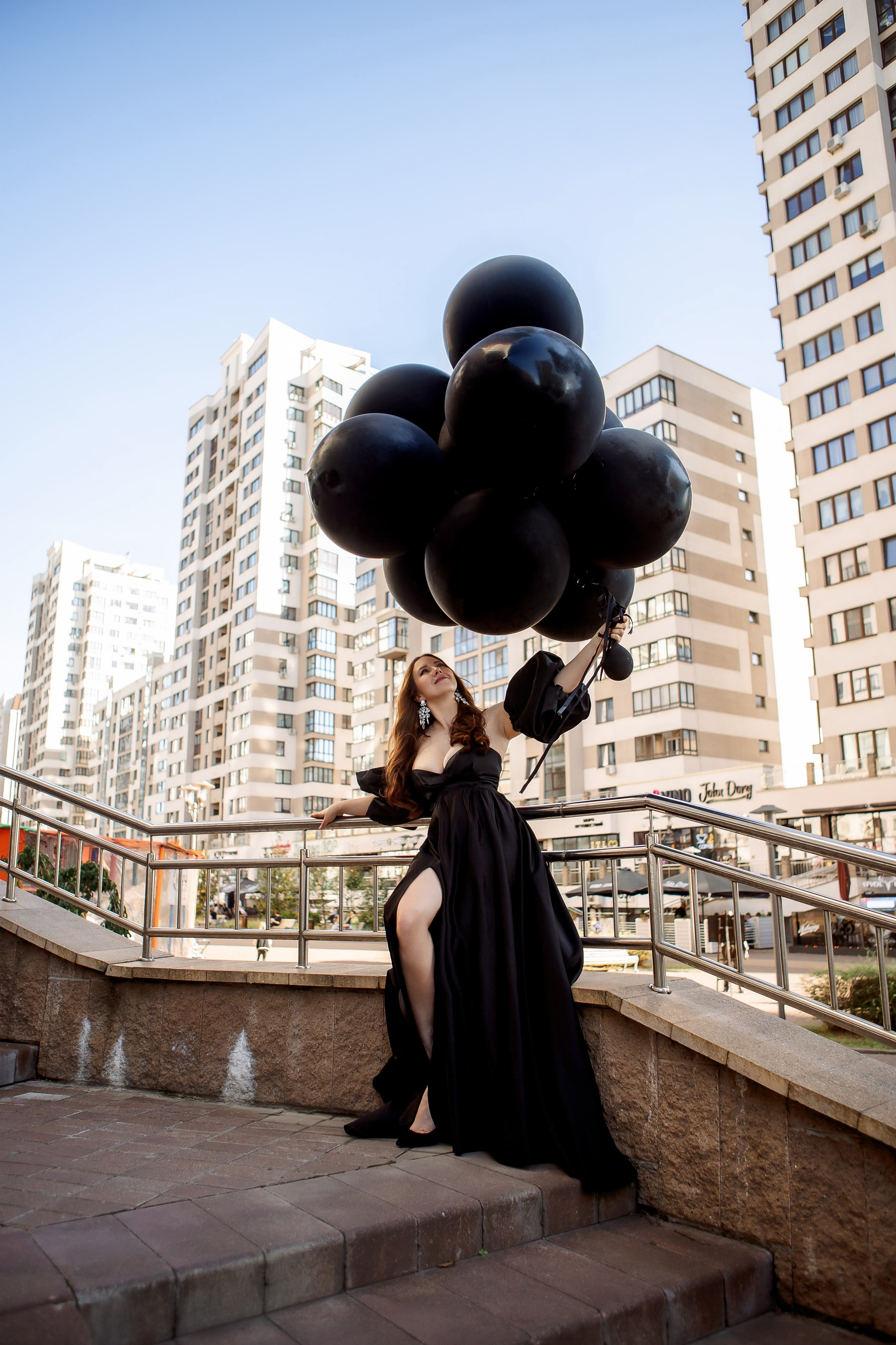 Екатерина. Прогулка с шарами. Семейный детский фотограф. Фотосессия в Минске