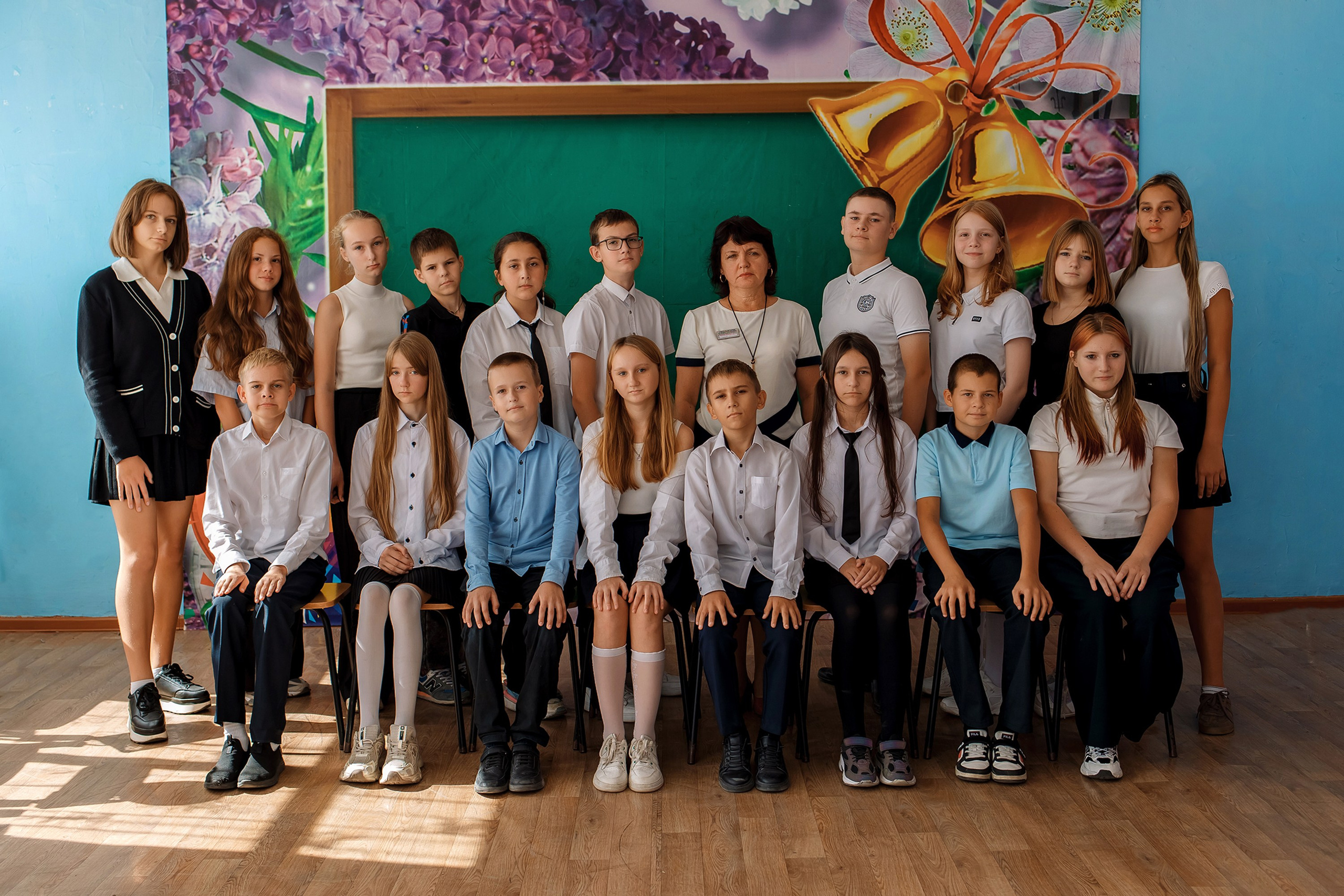 Школа 6 с. Прохладное. Фотограф Любовь Корниенко, Примоский край