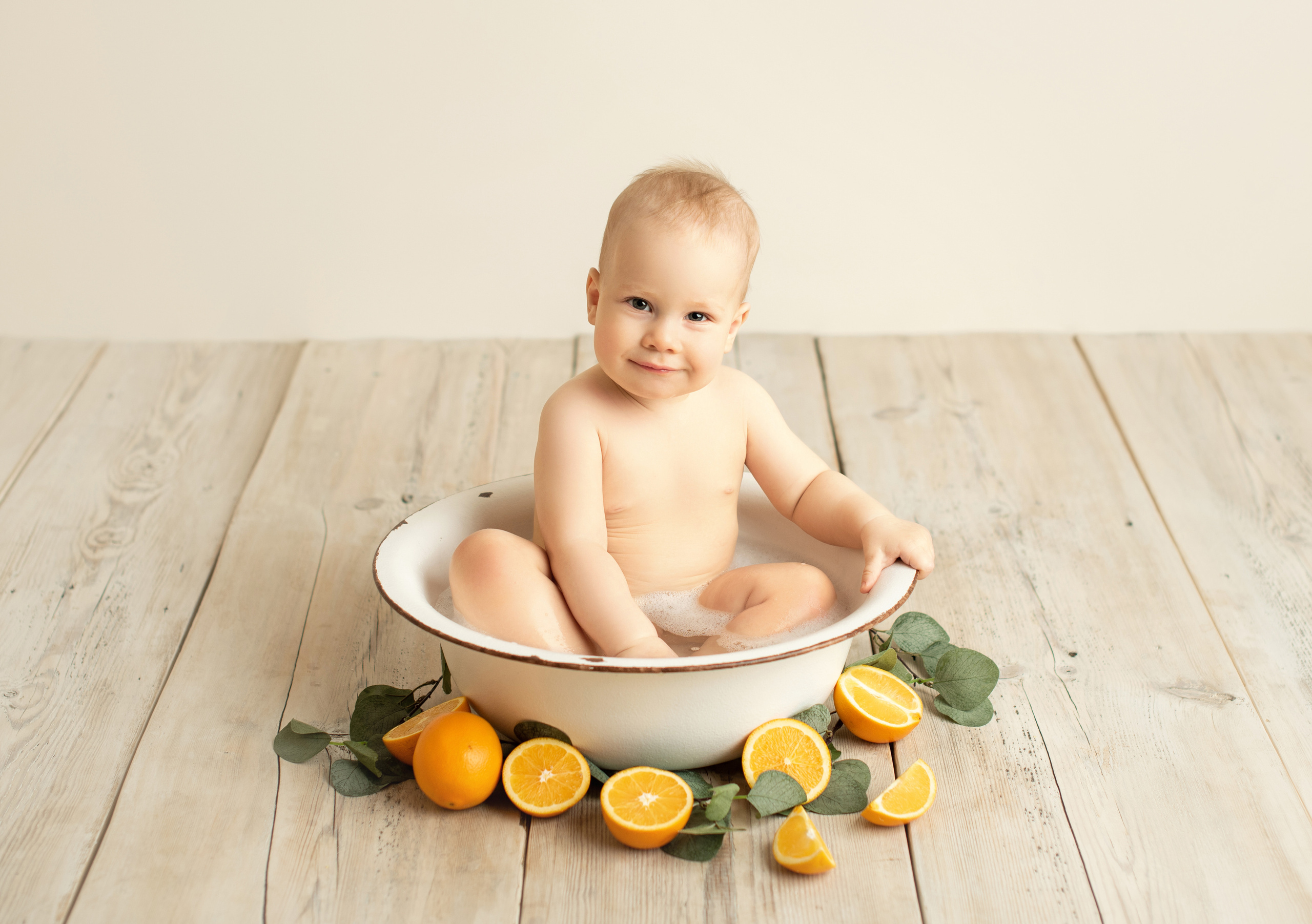 Первый годик. Фотограф новорожденных и малышей в Тюмени Ирина Ляховец