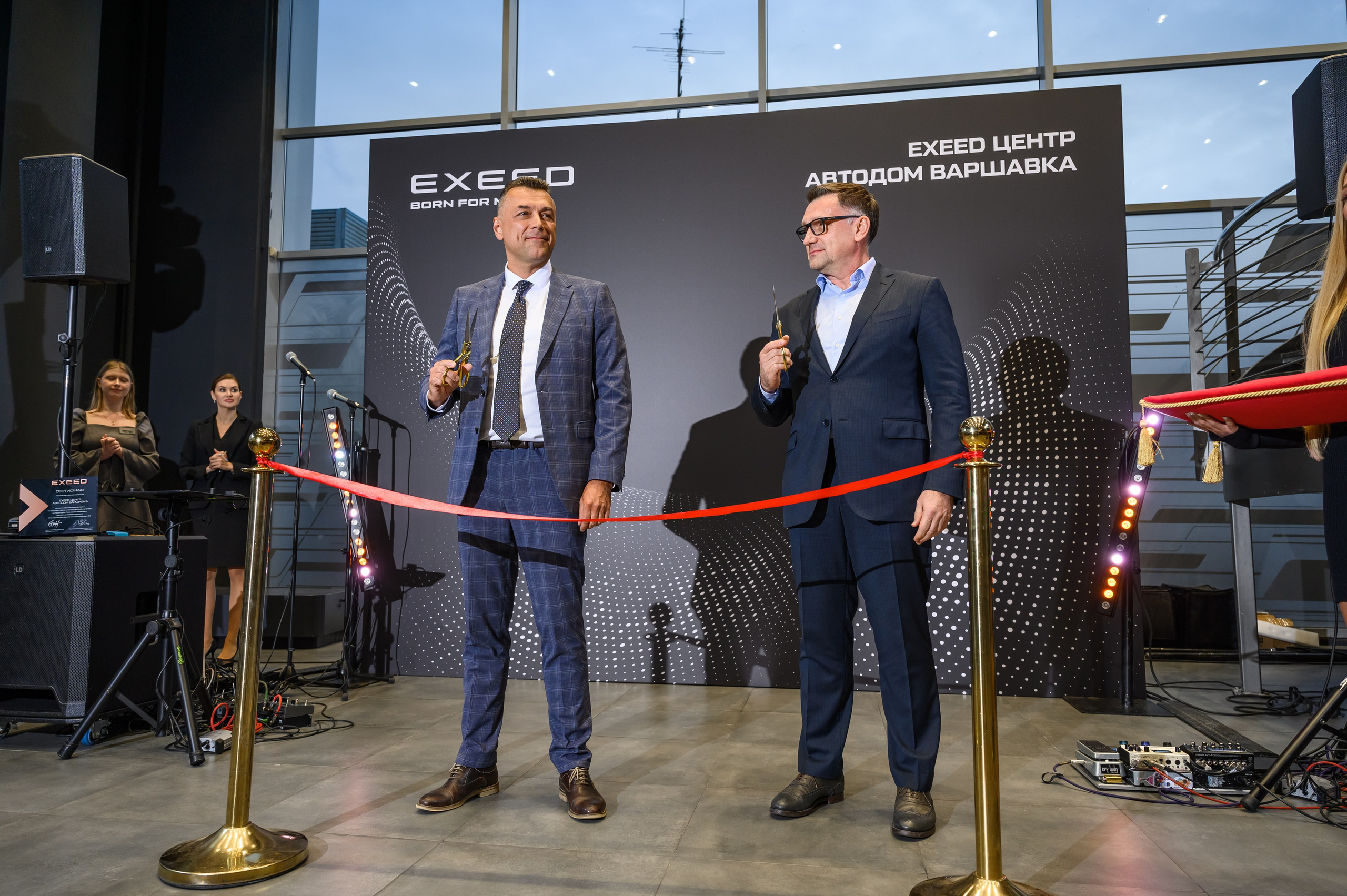 Открытие автосалона EXEED. Свадебный фотограф Москва Юрий Кульман