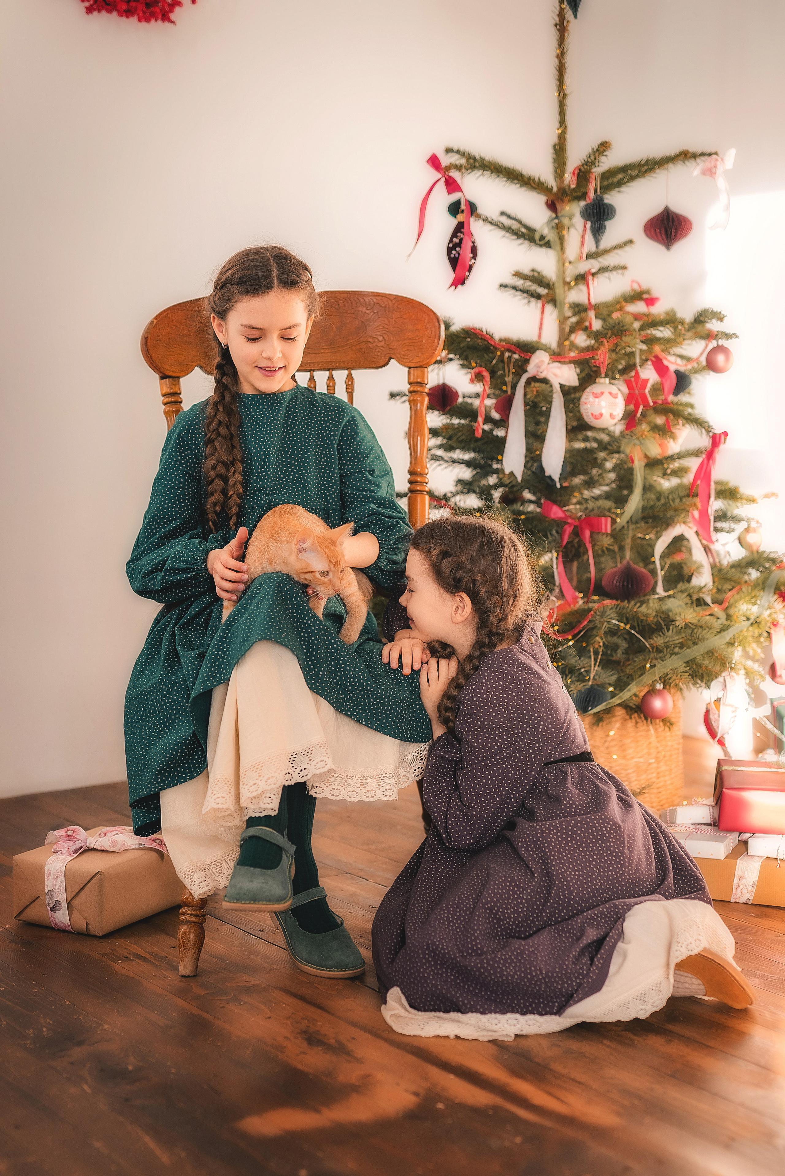 Рождественское утро. Семейный, детский фотограф в Воронеже Анна Никитина