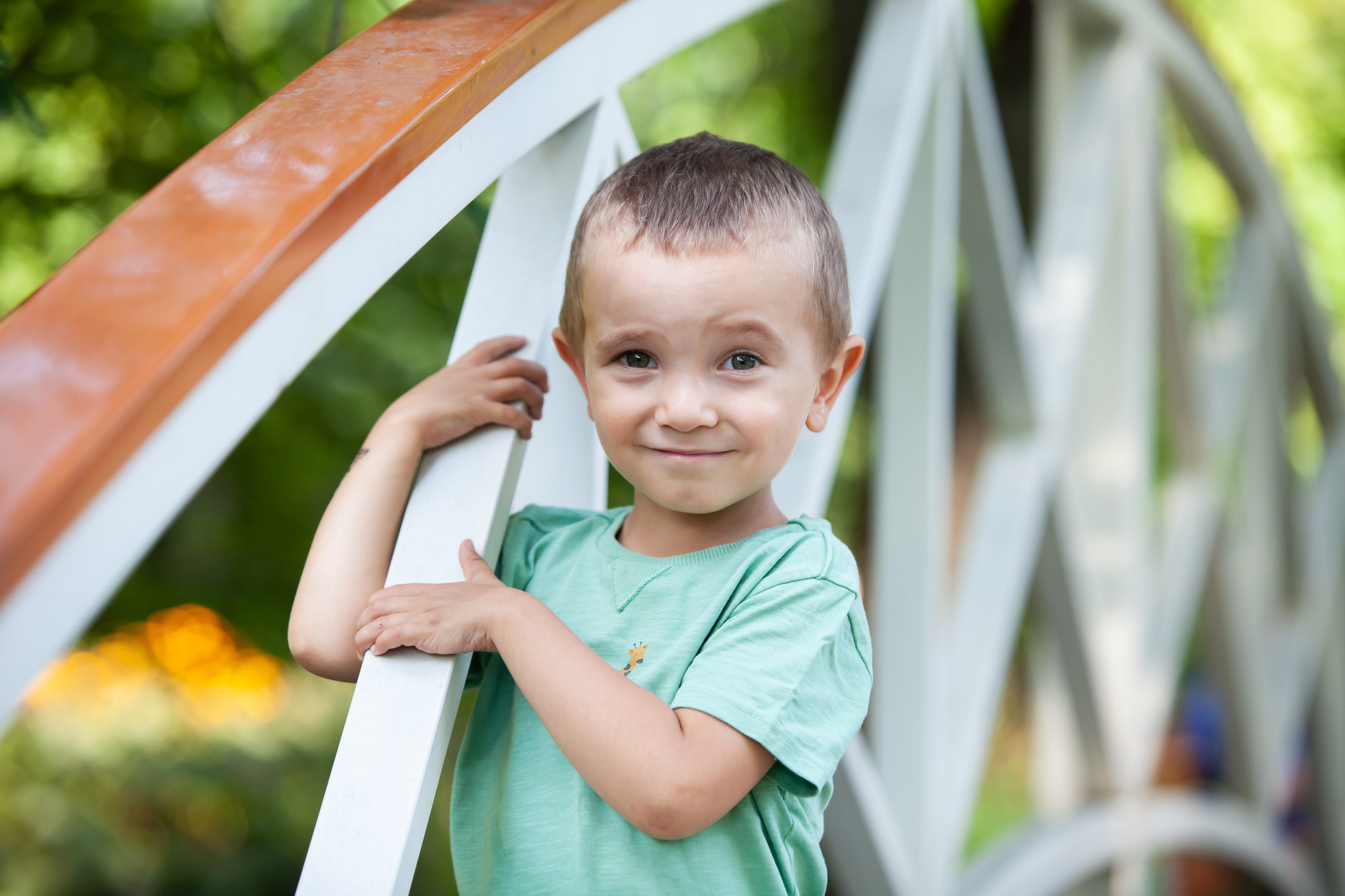Семейная фотосессия в парке. Фотографы в Москве Светлана Устинова и Сергей Грачев