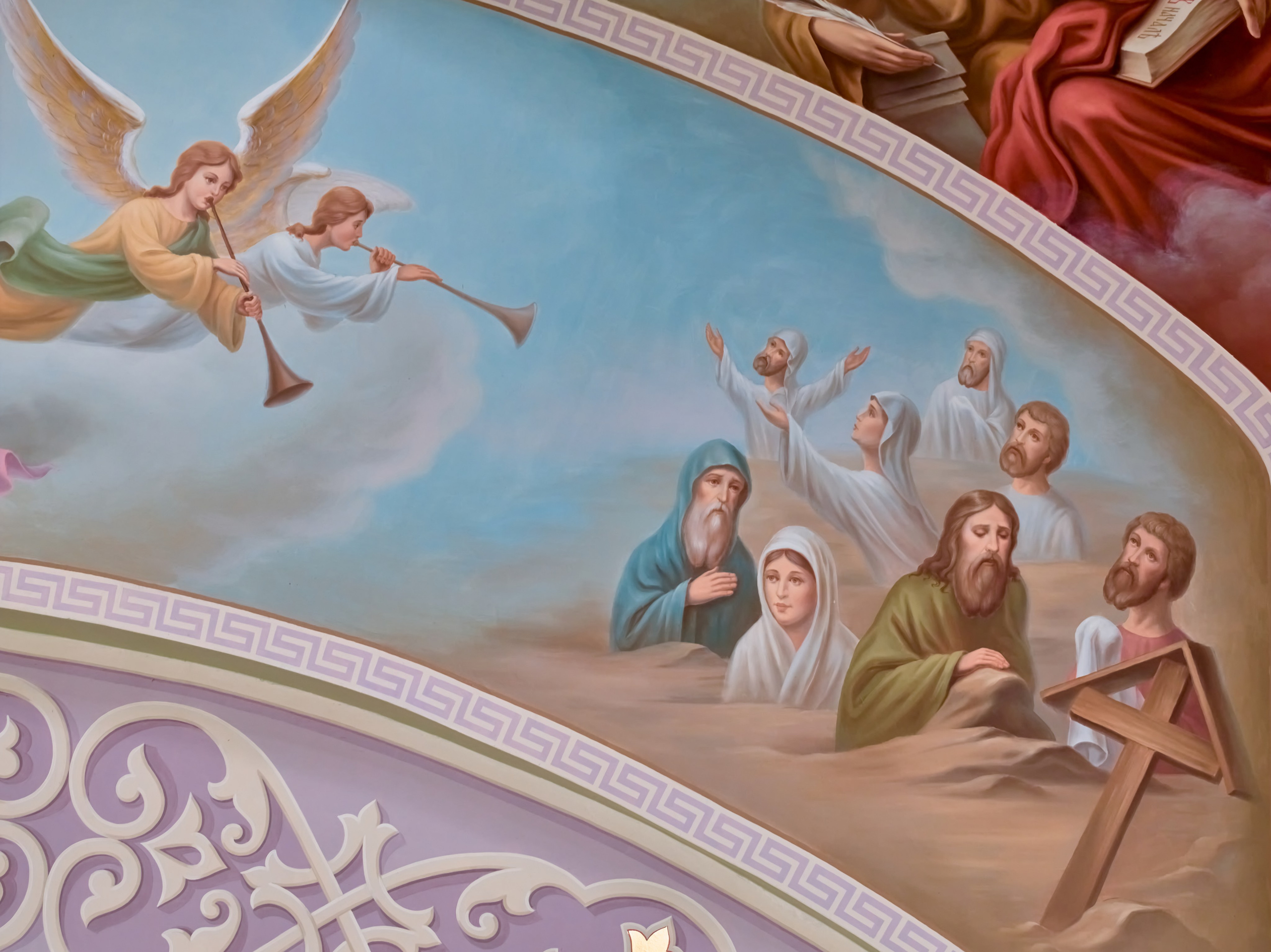 Элемент композиции Ангелов с гласящими трубами