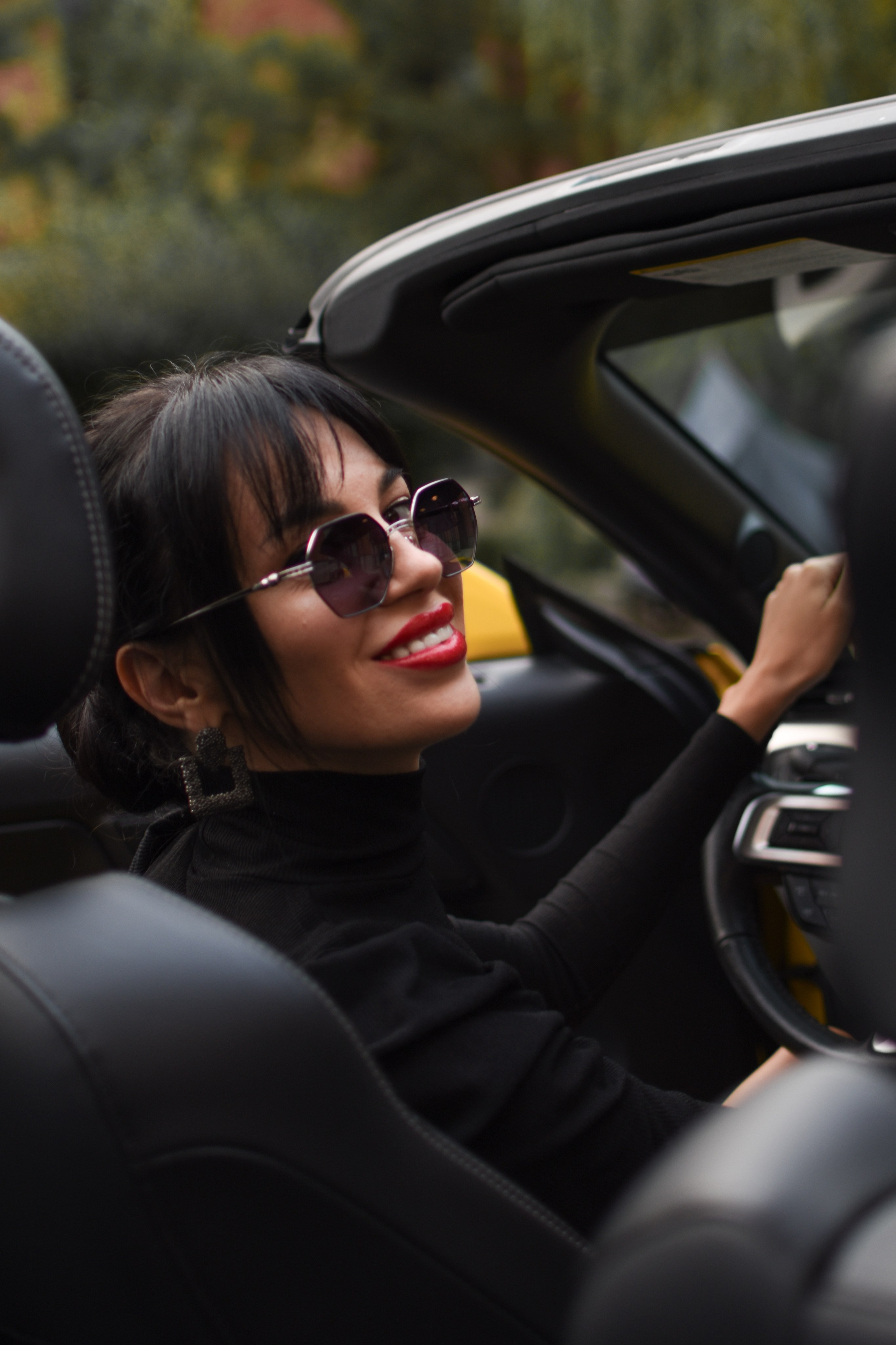 Арма Парк и жёлтый Mustang. Фотограф Лобанов Антон, г. Москва