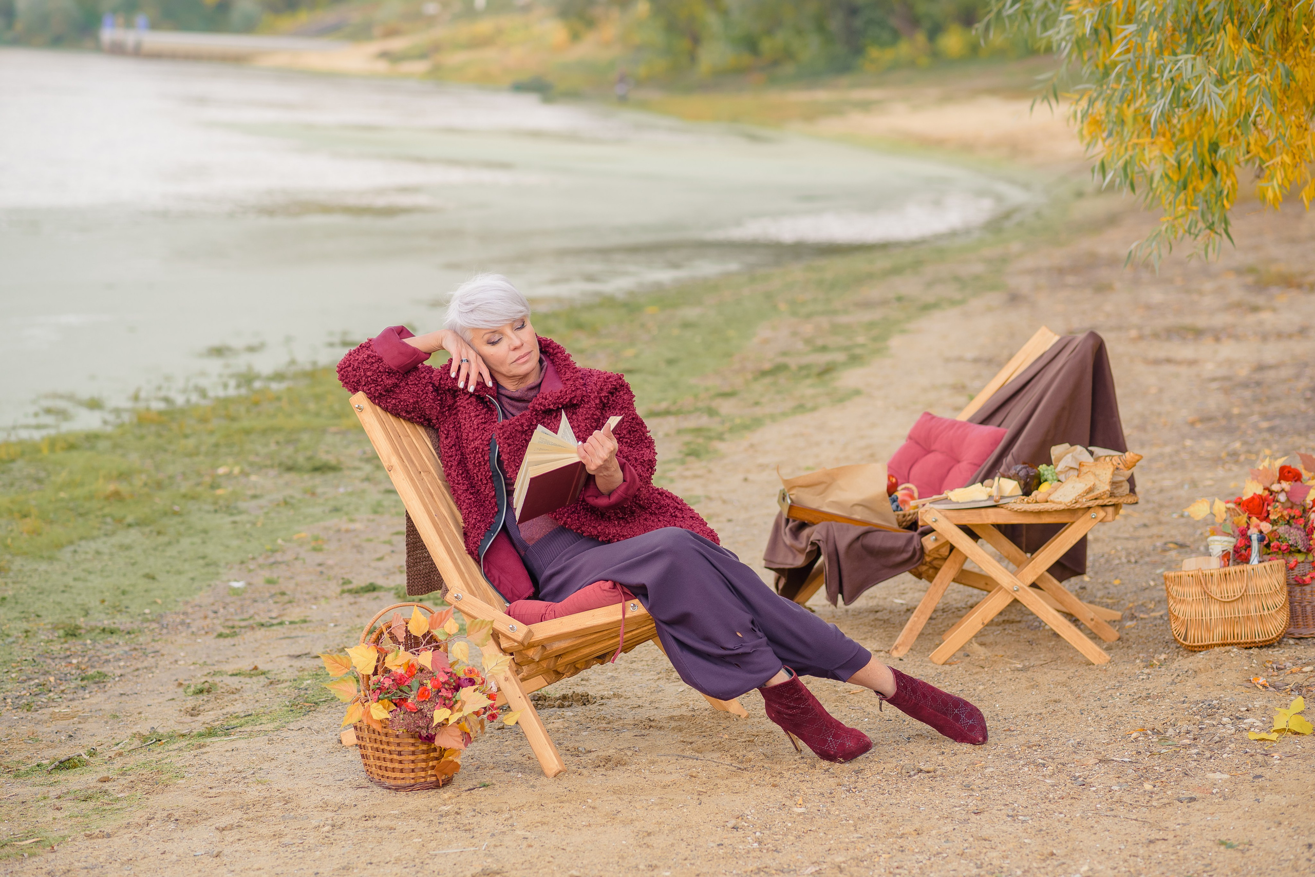 Пикник у реки. Семейный фотограф в Рязани Мария Ермакова