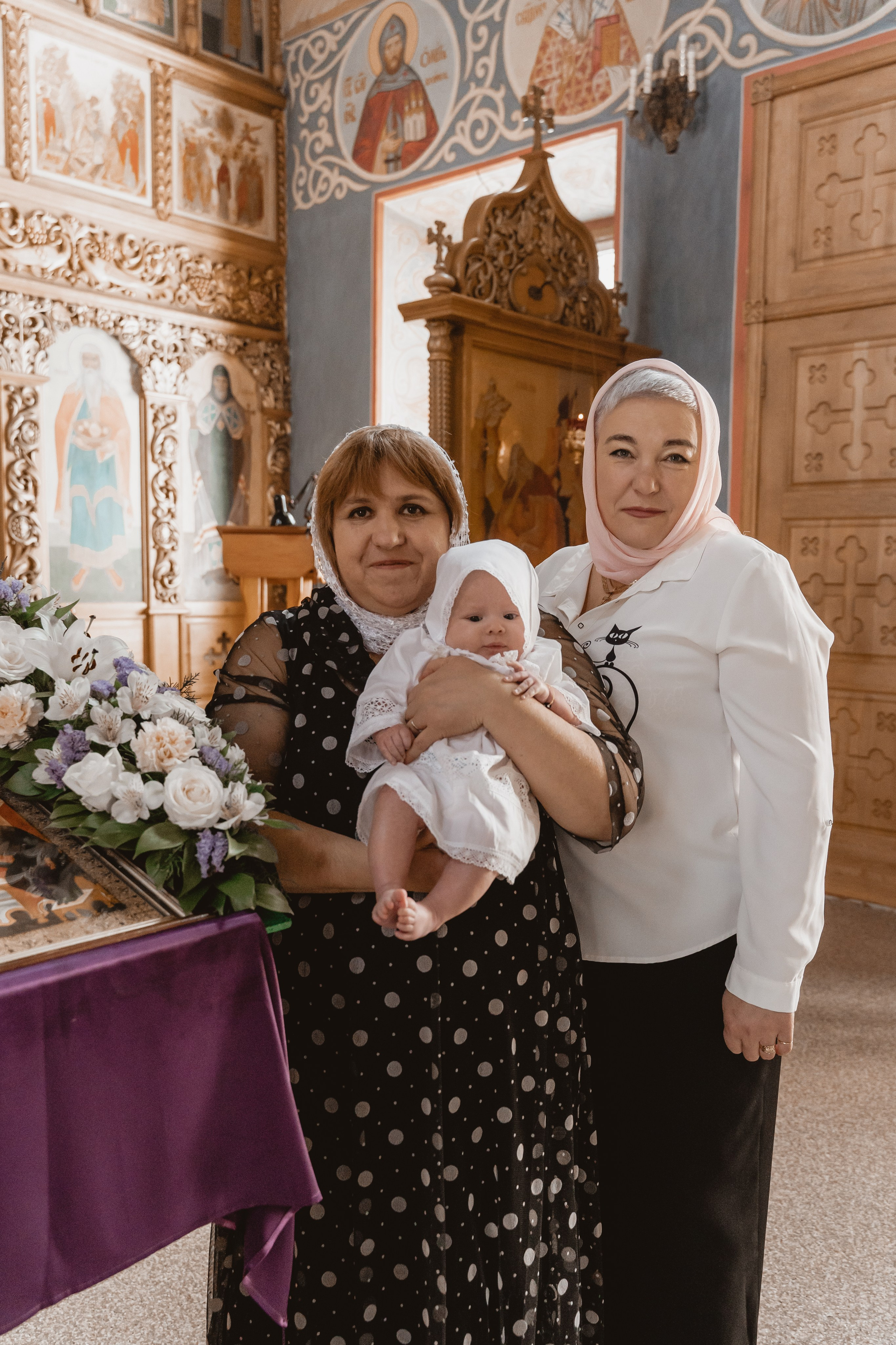 Крещение Таисии. Свадебный фотограф Юлия Копылова