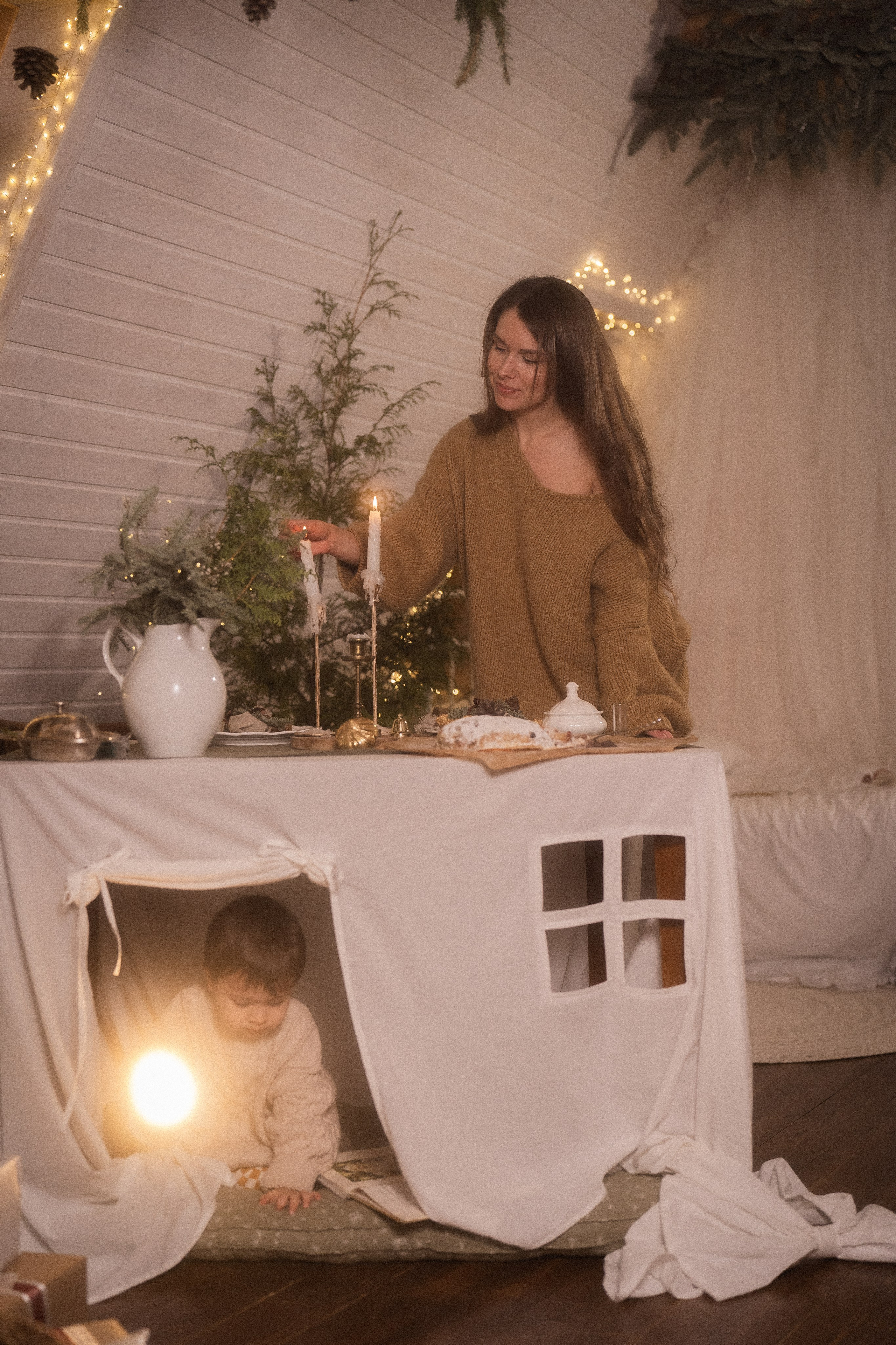 Семейная фотосессия в Доме Элли для Сереженьки и мамы Ланы. Семейный и детский фотограф в Сергиев Посаде, Хотьково Якимчук Любовь