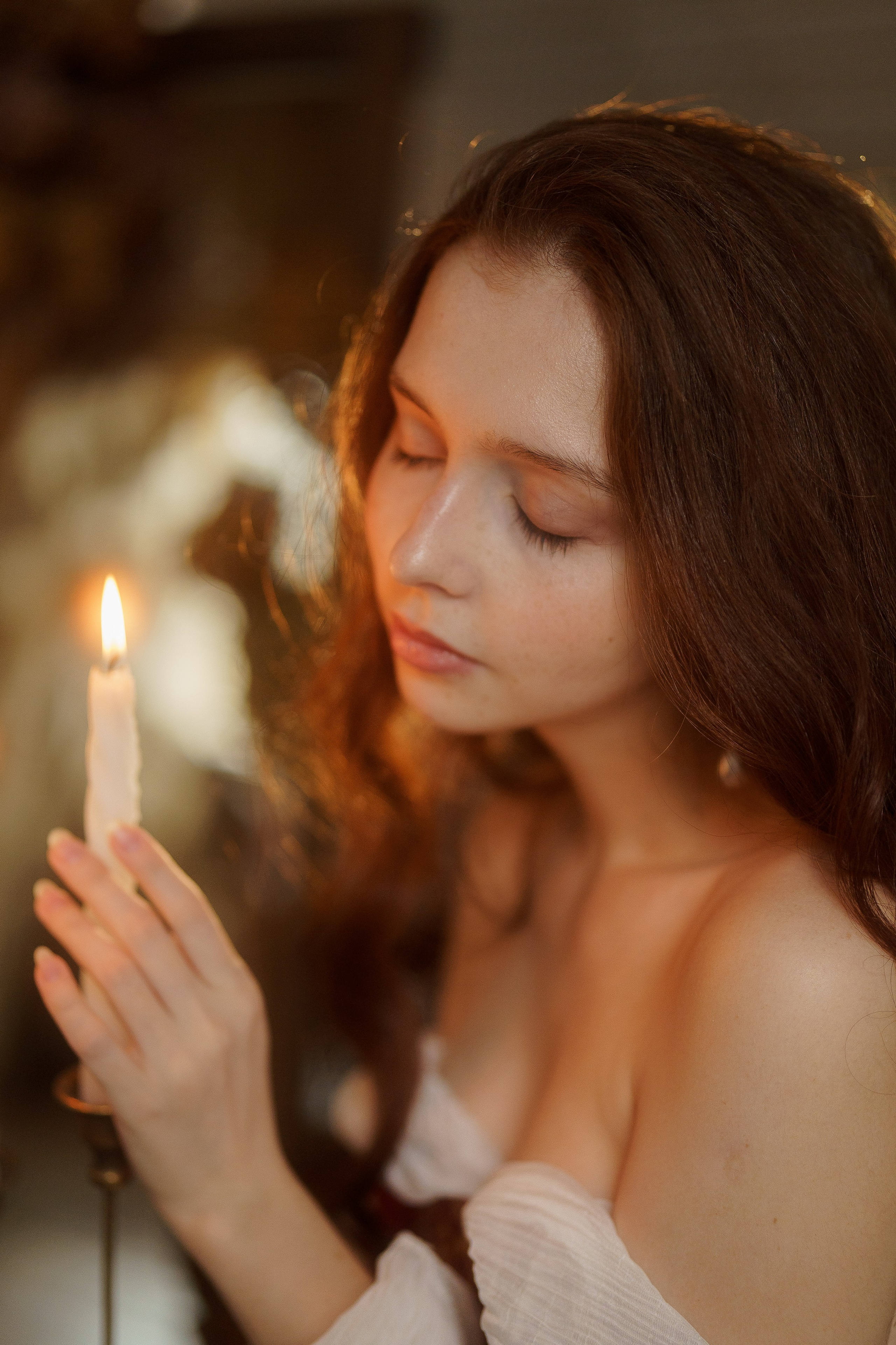 Нежная портретная съемка очаровательной Анны. Семейный и детский фотограф в Сергиев Посаде, Хотьково Якимчук Любовь