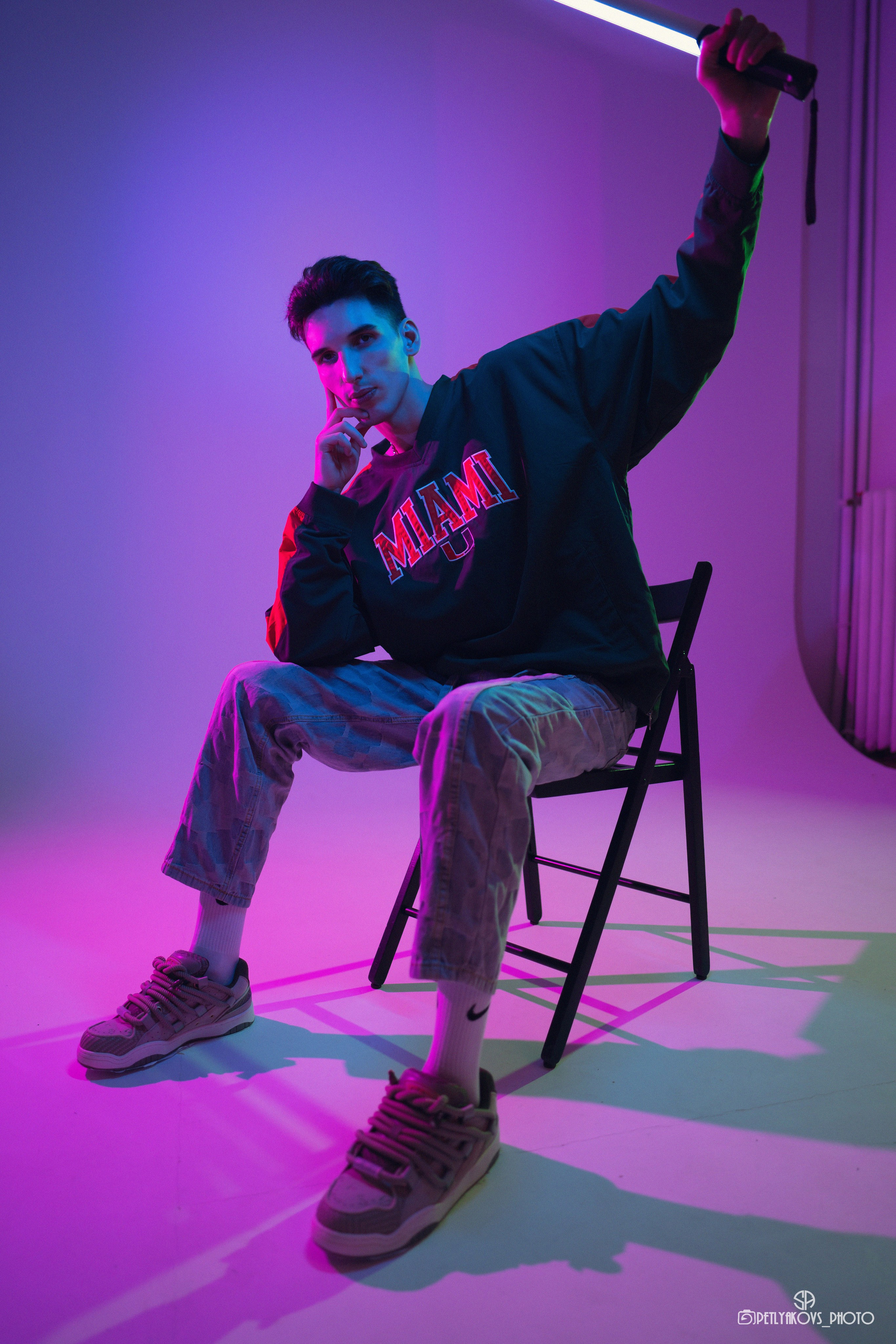 Фотограф с цветным светом Ставрополь