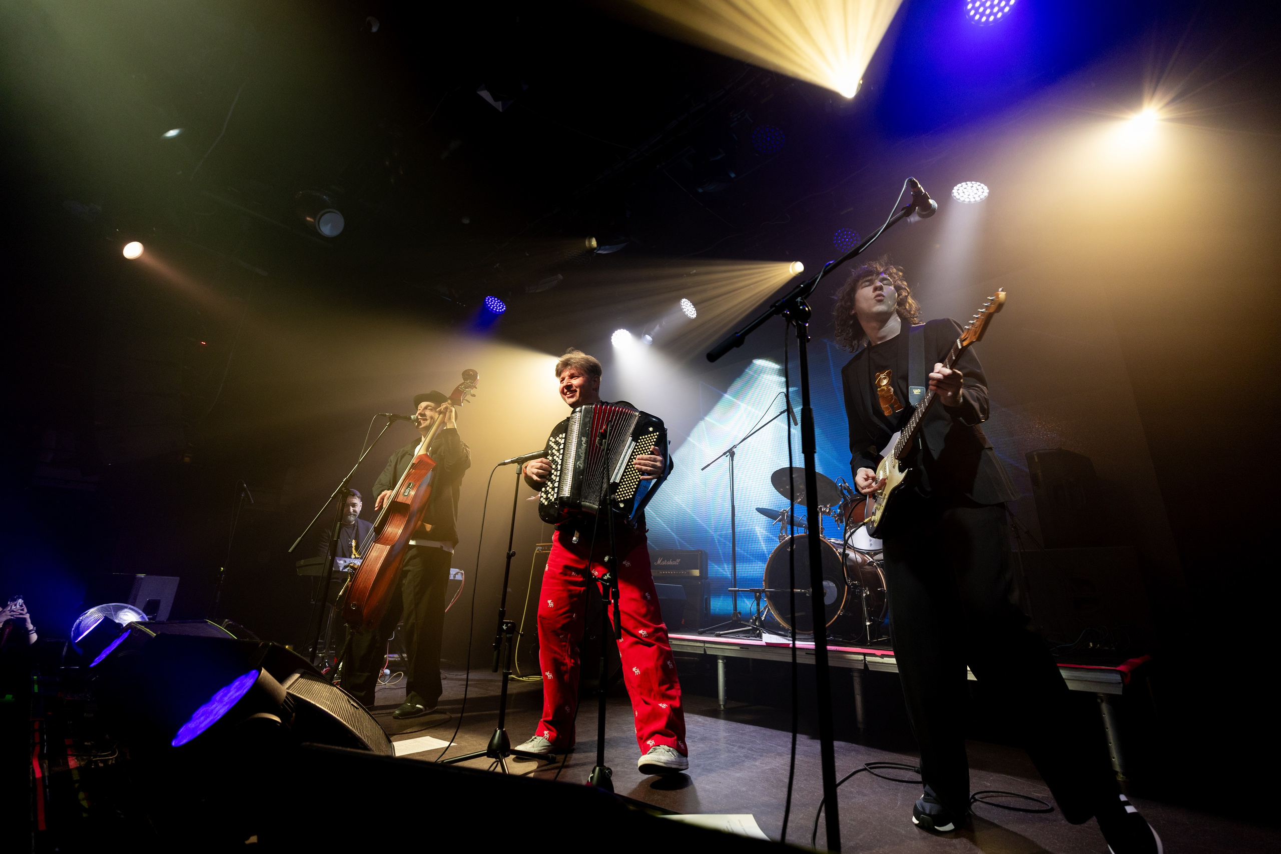 Концерт Billy’s Band 11.04.2026 в клубе «Космонавт» (Санкт-Петербург). Портретный фотограф в Санкт-Петербурге Вадим Корнеев