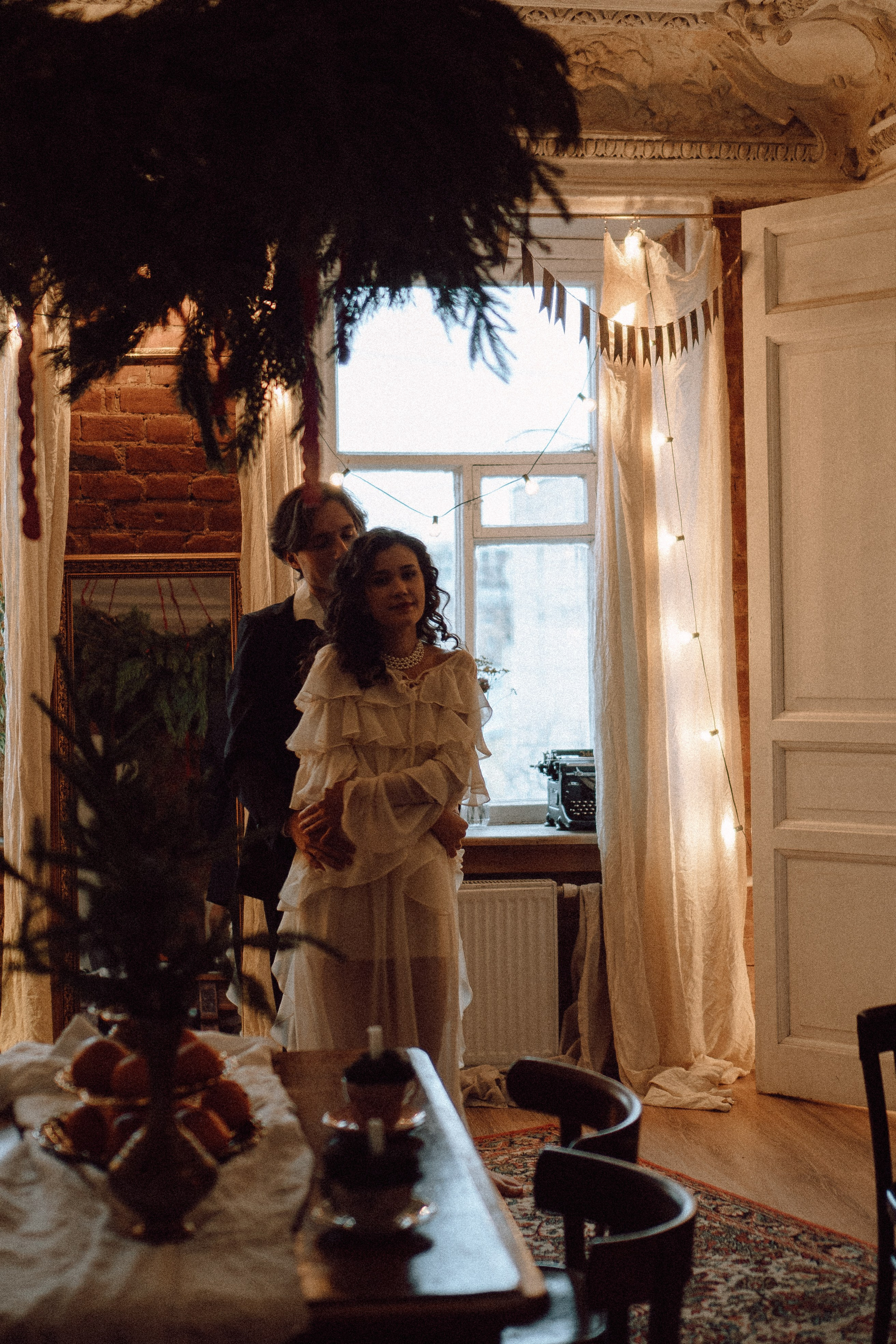 УТРО ЖЕНИХА И НЕВЕСТЫ В ФОТОСТУДИИ И ОСНОВНАЯ ФОТОСЕСИСИЯ ЗИМОЙ. Профессиональный фотограф, Санкт-Петербург — Виктория Богомолова