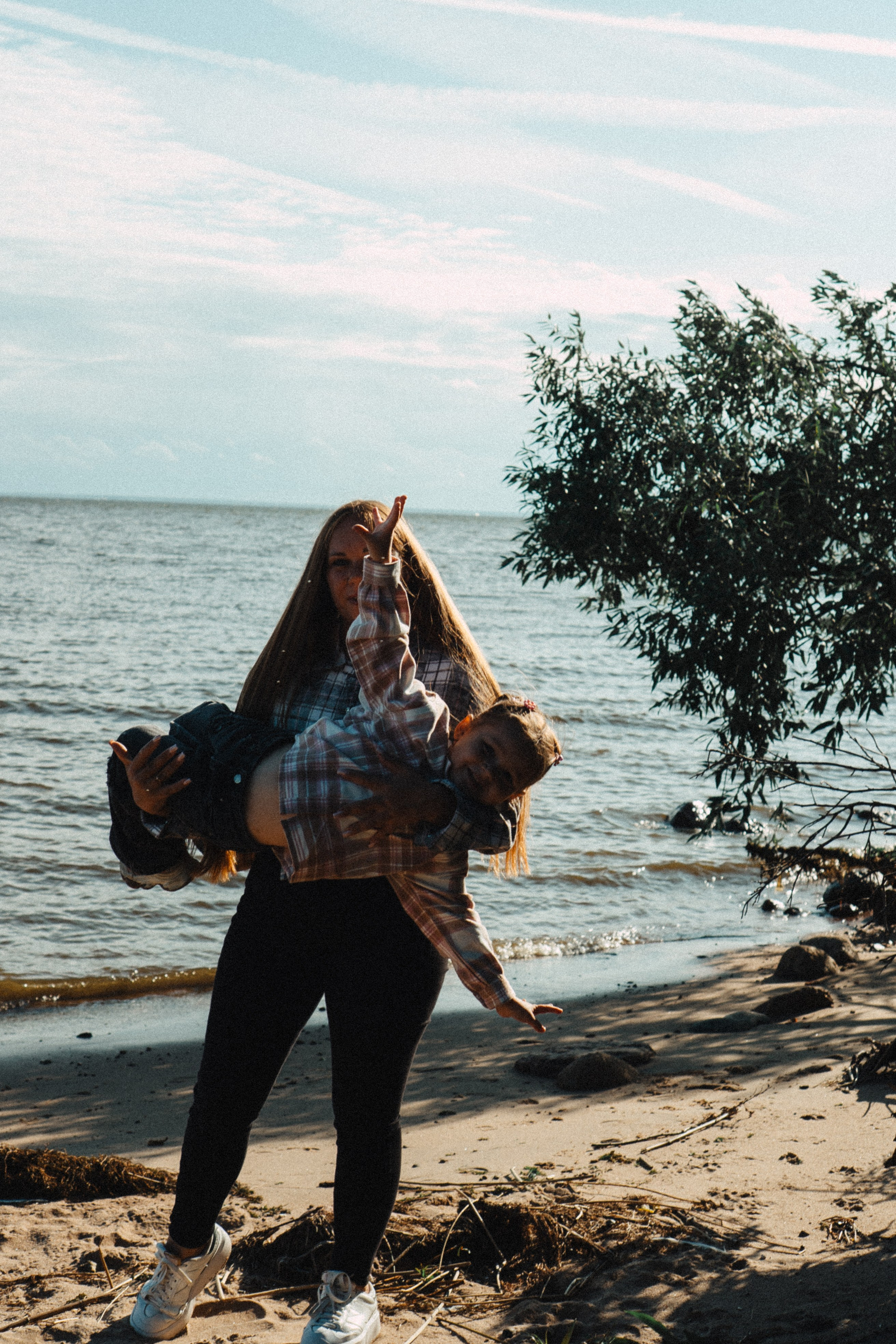 МАМА И ДОЧКА НА ФИНСКОМ ЗАЛИВЕ. Профессиональный фотограф, Санкт-Петербург — Виктория Богомолова