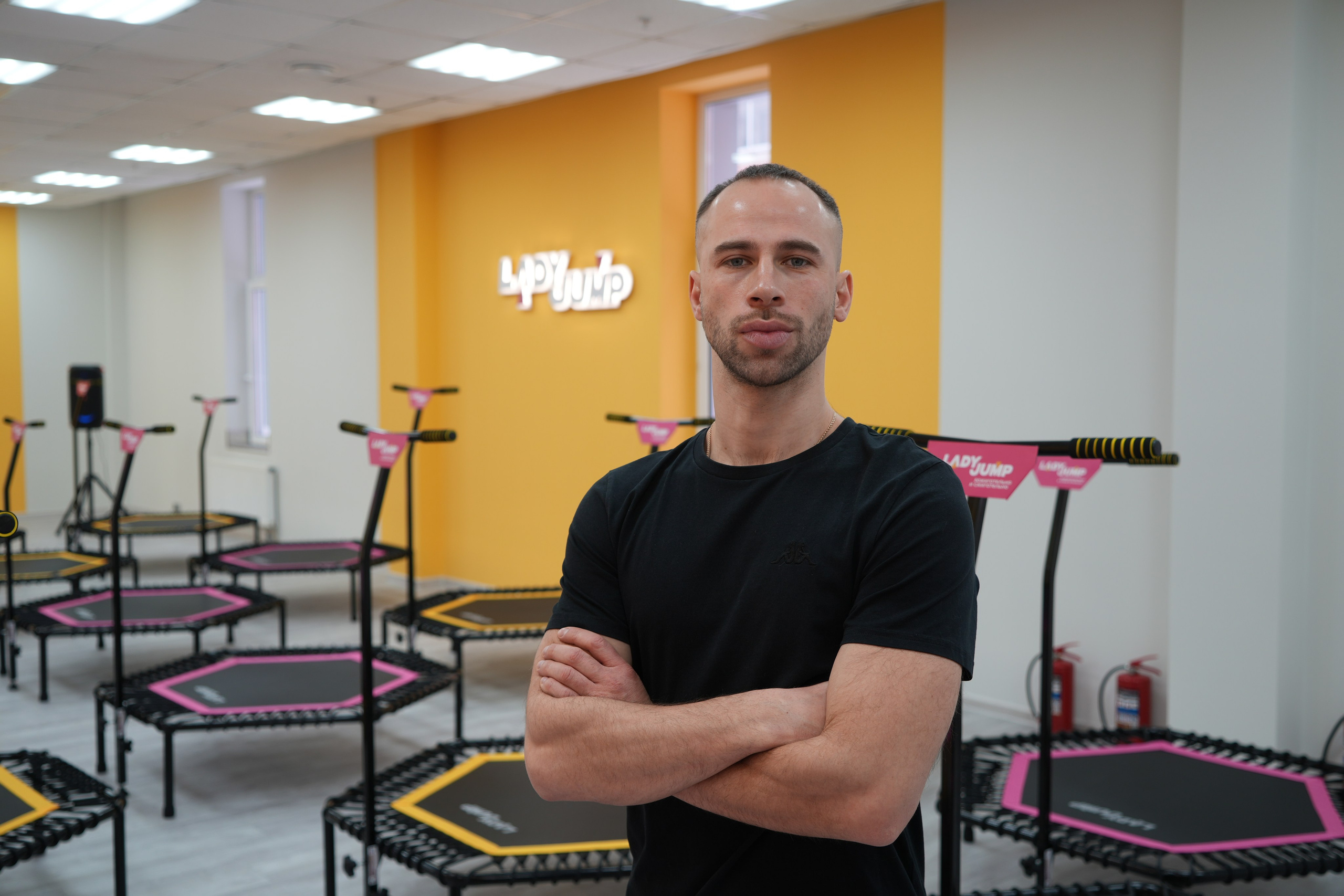 Открытие батутного центра «Lady Jump». Видеограф и Фотограф в Москве