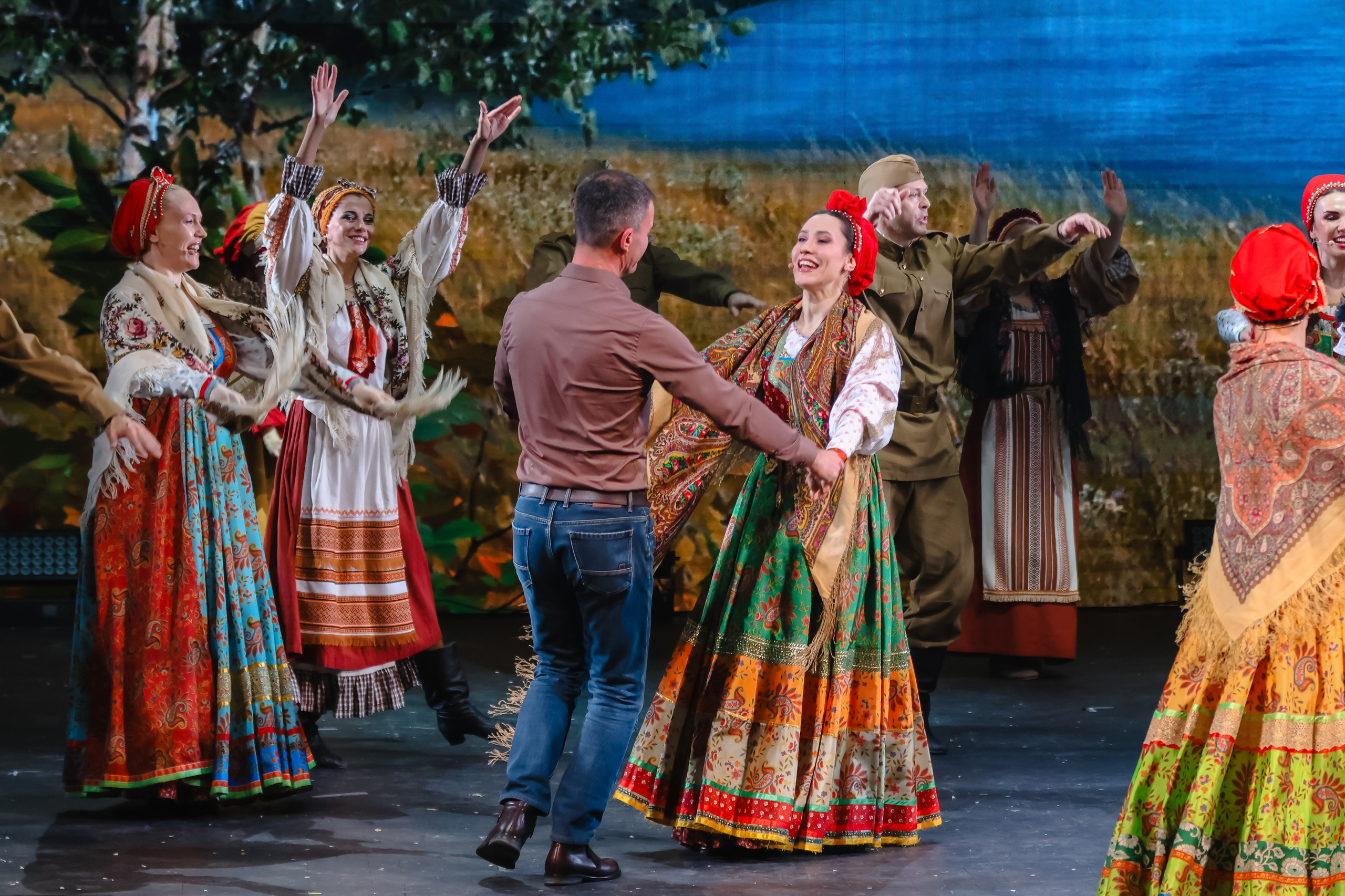 Василий Теркин, театр «Русская песня». Фотограф Ольга Махалова — Санкт-Петербург, Москва, Нижний Новгород