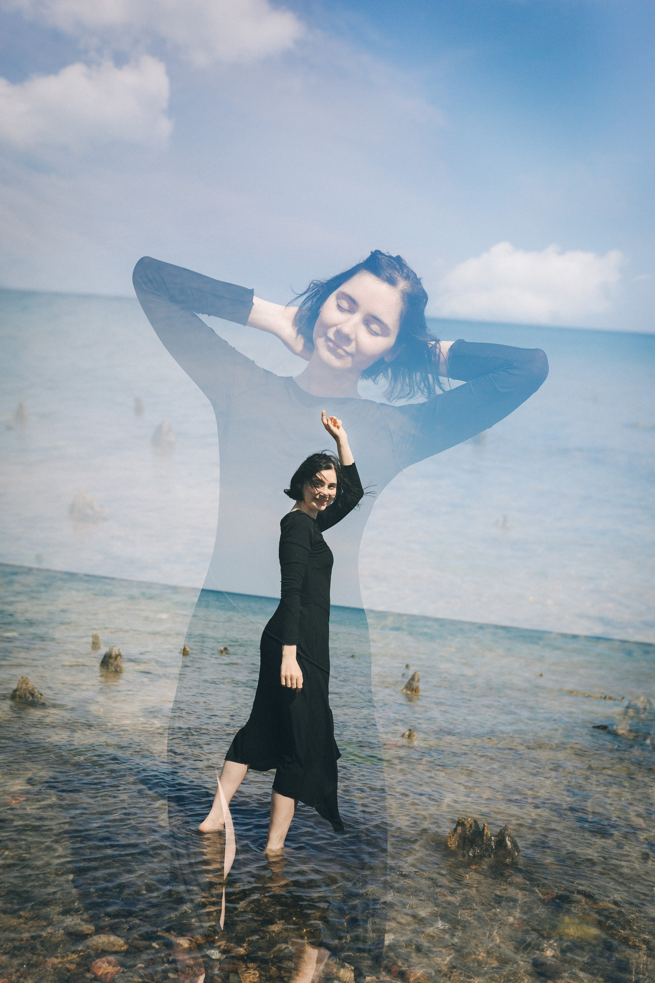 Разная Балтика = Разная Юлия. Фотограф Зеленоградск Красильникова Елена