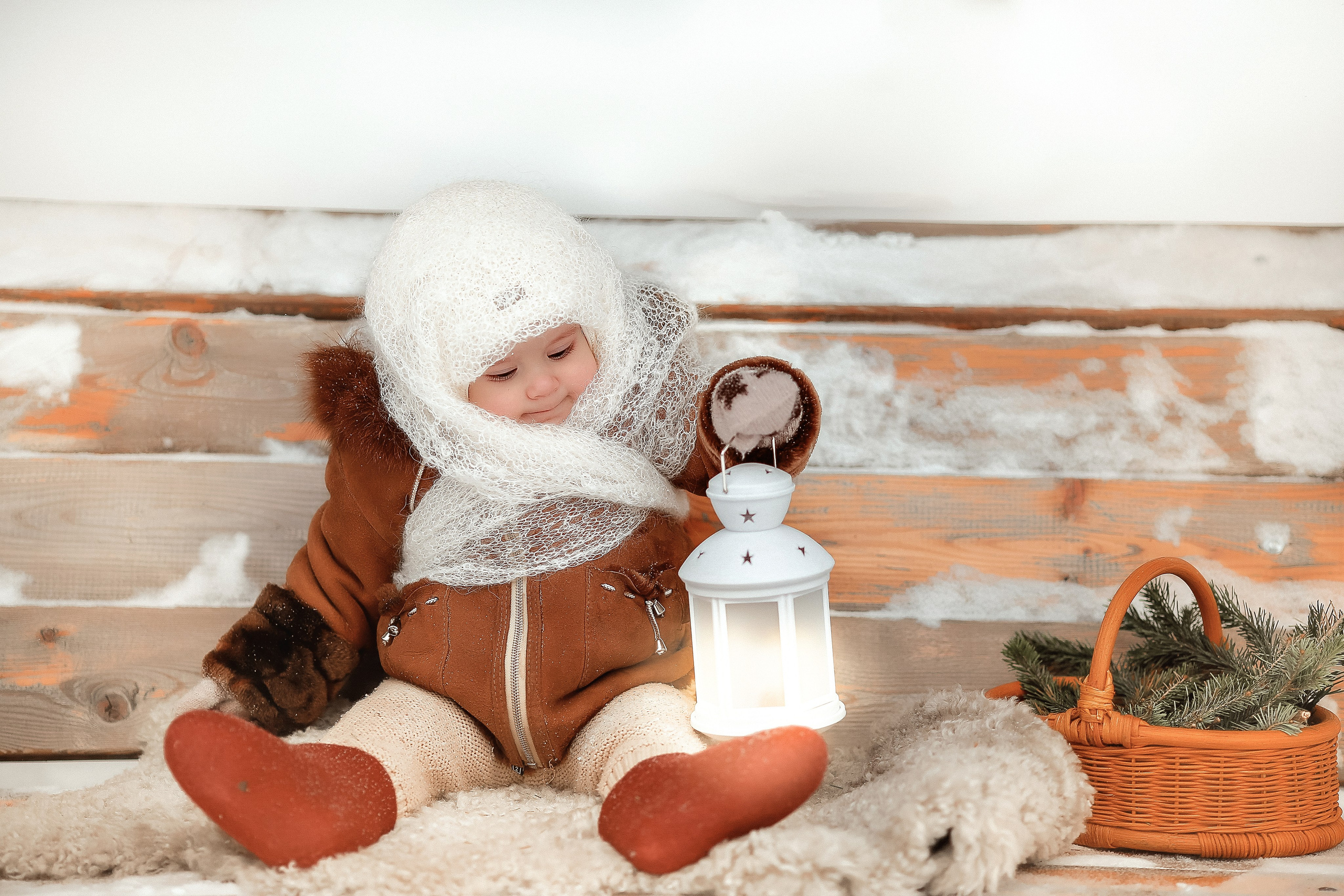 Белоснежная зима. Семейный фотограф в Новосибирске Екатерина Сафронова