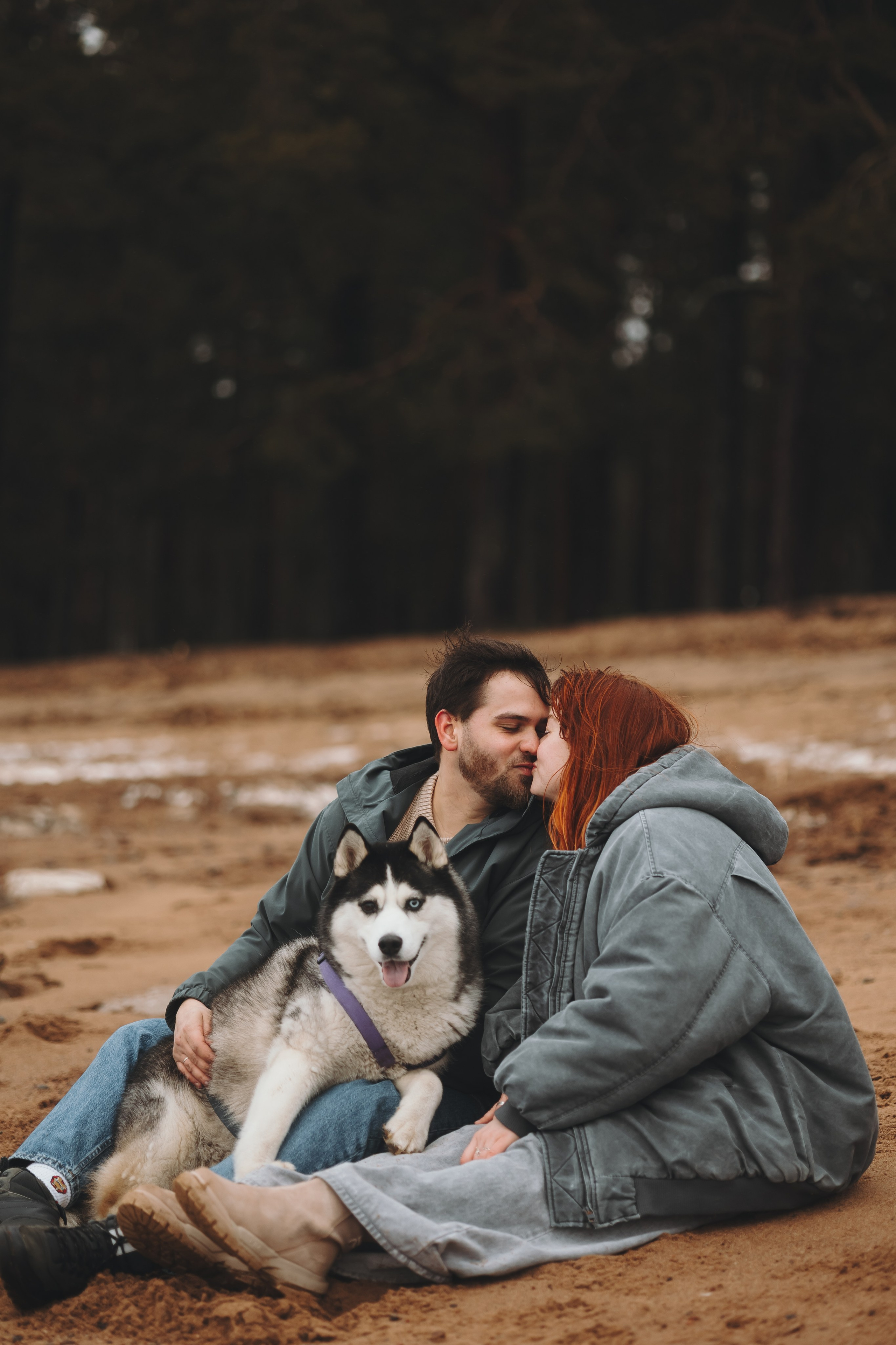 Катя, Илья и Эльза. Фотограф-анималист в Санкт-Петербурге Алина Яхонт