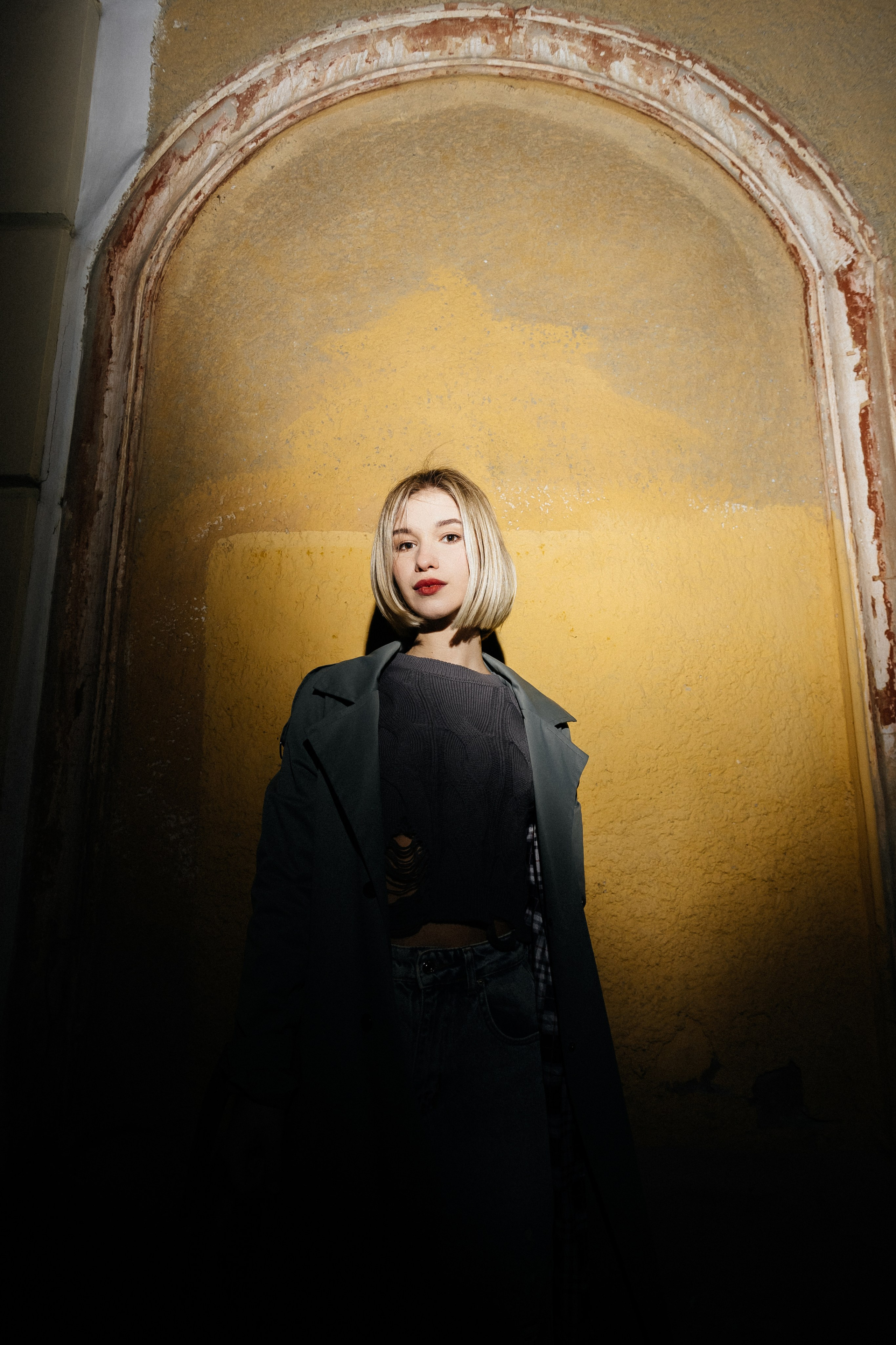 Портретная фотосессия в городе для Елизаветы — фотопрогулка