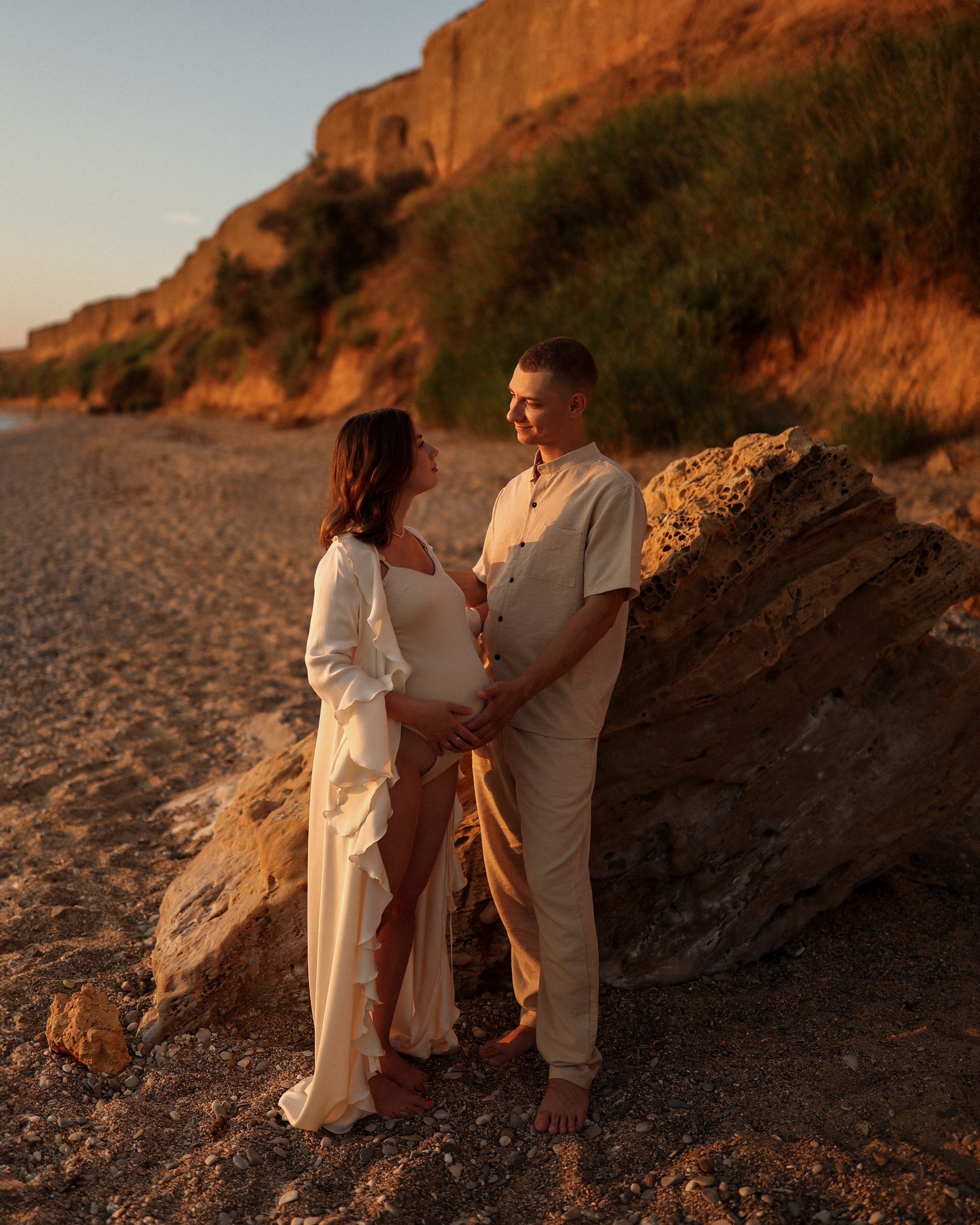 Беременность на закате. Фотограф в Севастополе и Крыму Артем Волобуев
