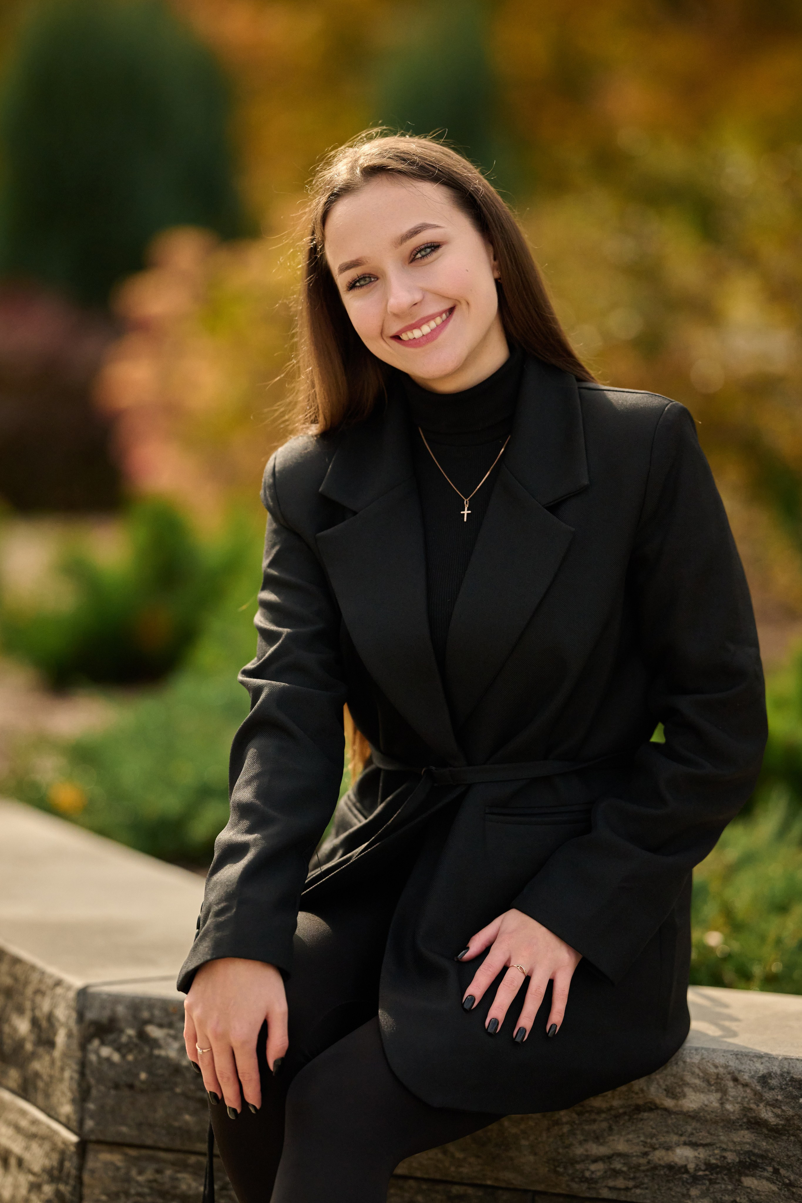 Фотосессия Елизаветы в красивых красках осени Старого Оскола. Профессиональный фотограф Старый Оскол, Губкин — свадьба, венчание, крещение, юбилей и день рождения