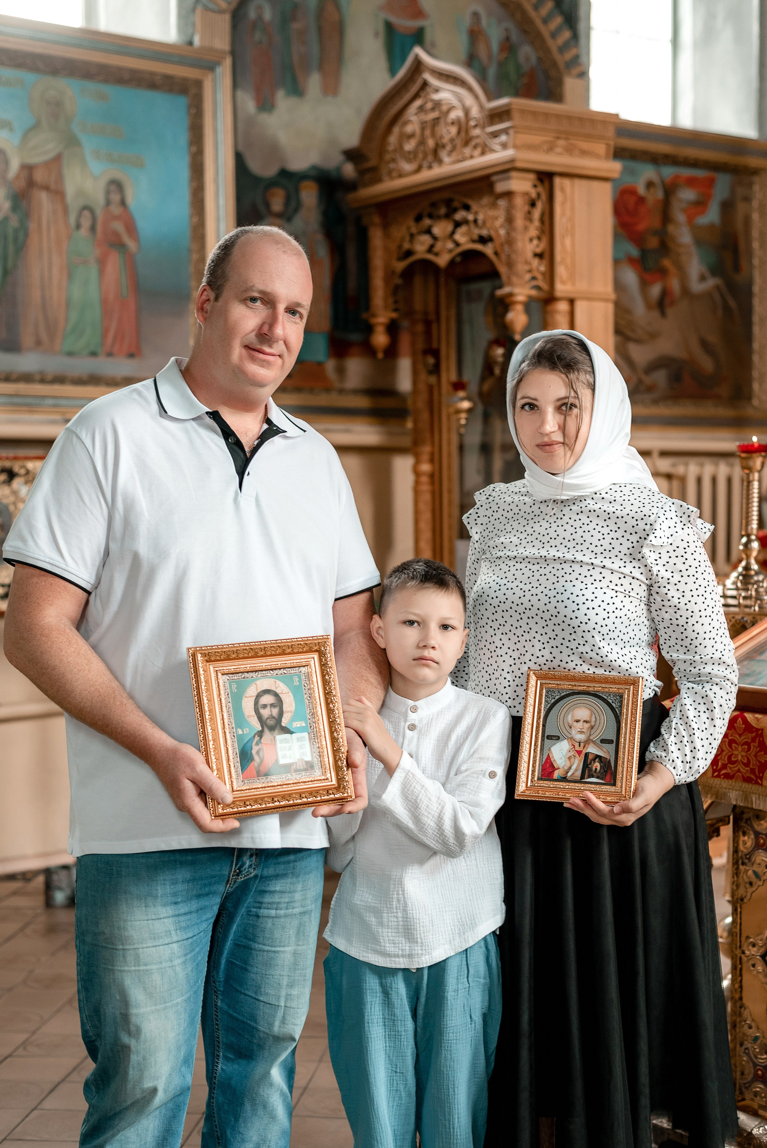 Крещение Киры и Темы. Семейный и детский фотограф Наталья Горда