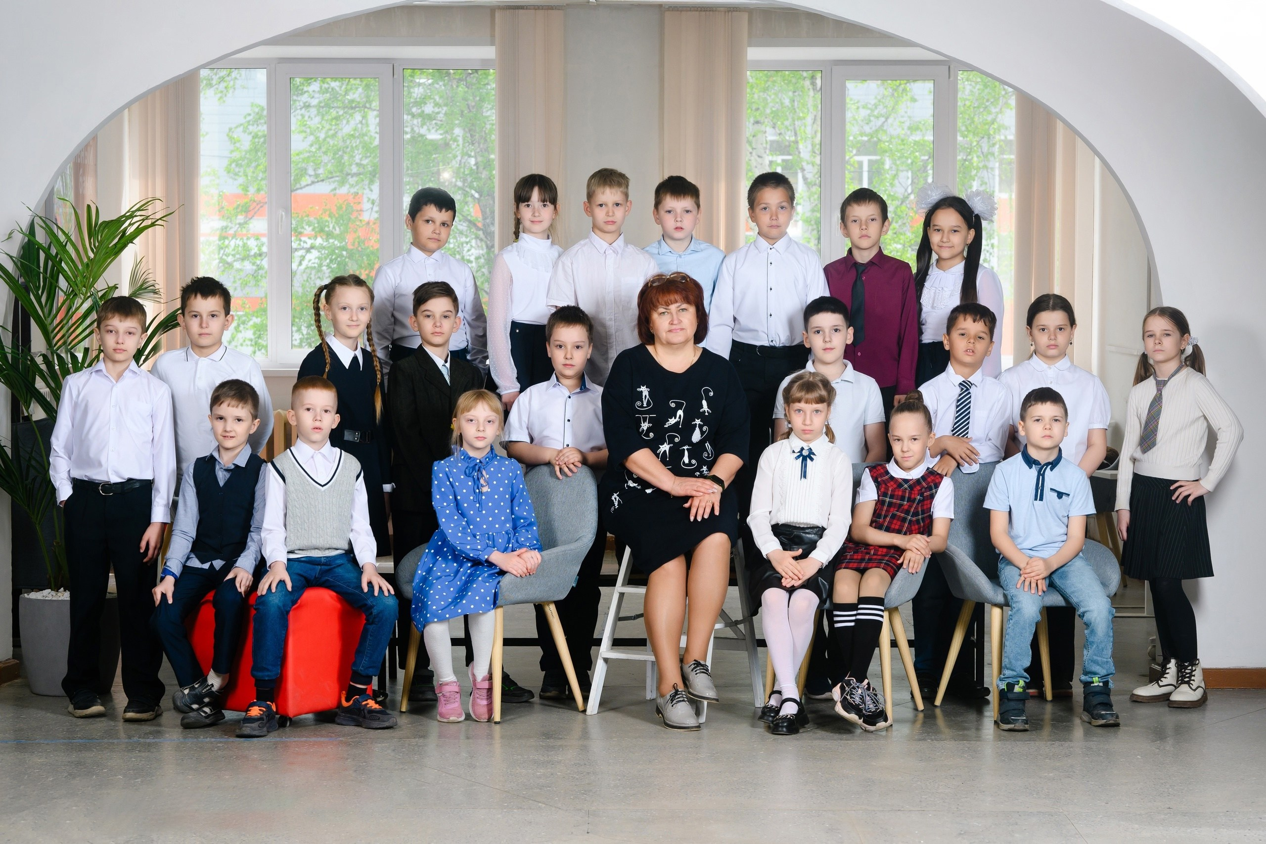 Школьная фотосессия в Томске. Студия выпускных альбомов Ольги Галкиной. Томск