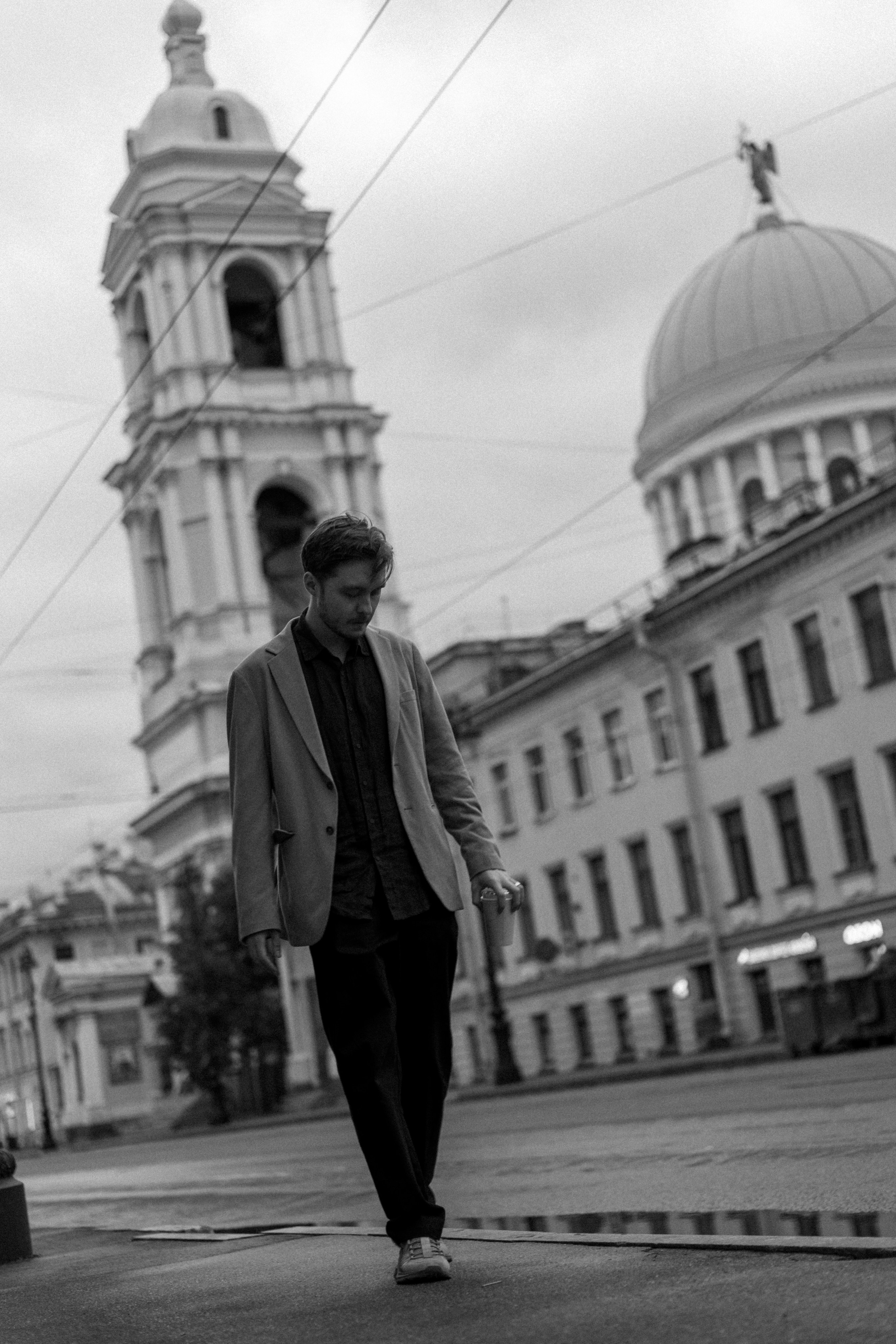 Ночная прогулка с Игорем. Фотограф Елизавета Потешкина